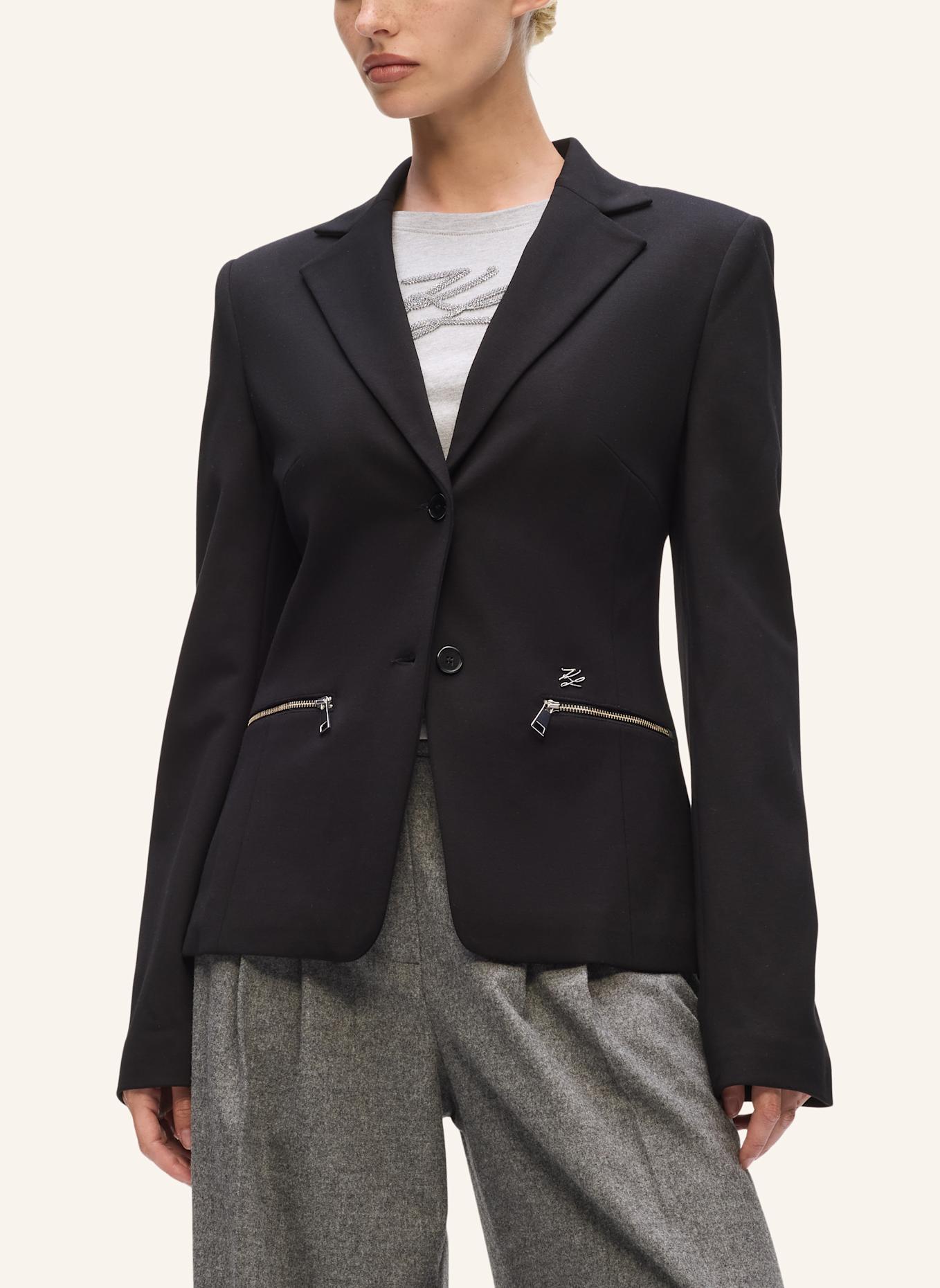 KARL LAGERFELD Blazer: SCHWARZ