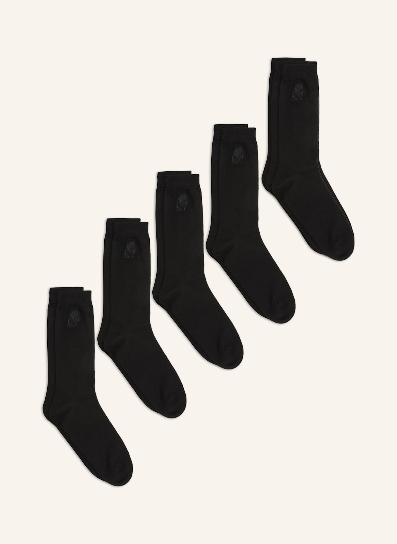 KARL LAGERFELD Socken: SCHWARZ