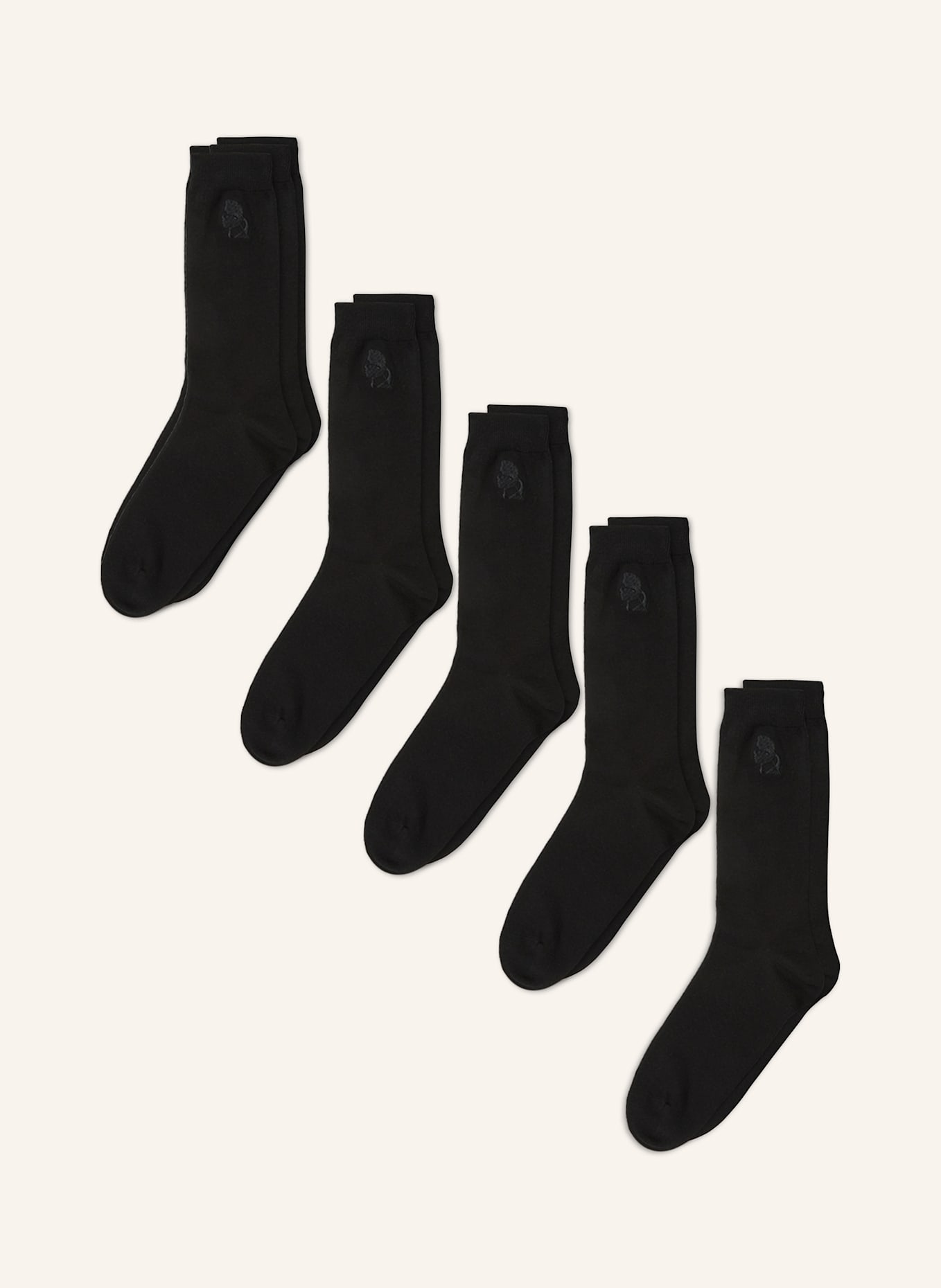 KARL LAGERFELD Socken: SCHWARZ