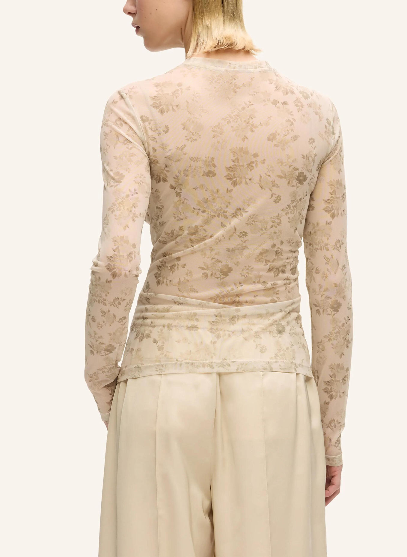 KARL LAGERFELD JEANS T-shirt: BEIGE