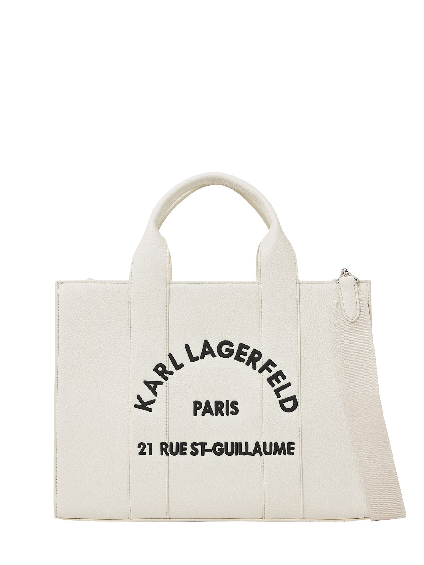 KARL LAGERFELD Handtasche: WEISS