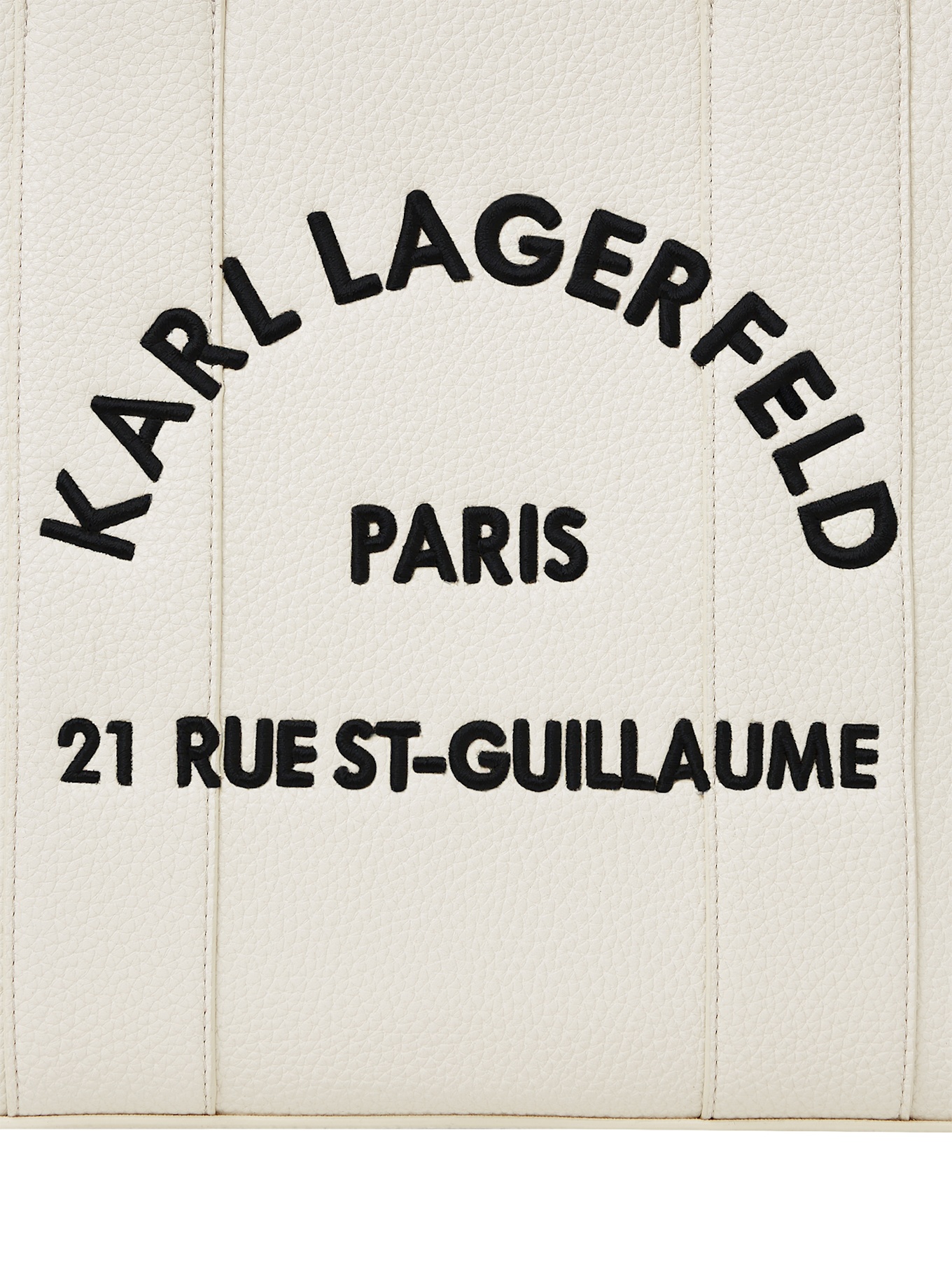 KARL LAGERFELD Handtasche: WEISS