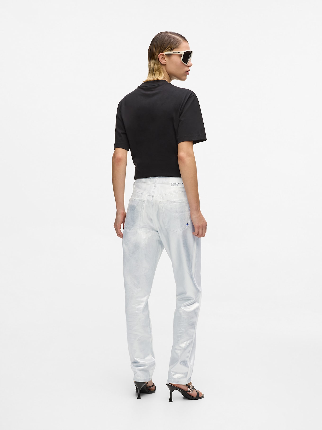 KARL LAGERFELD JEANS Jeans: SILBER