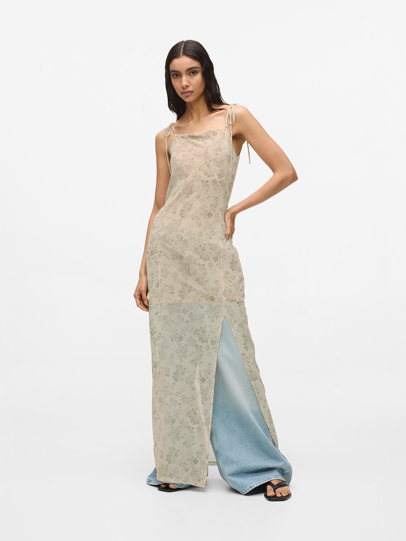 KARL LAGERFELD JEANS Kleid: BEIGE