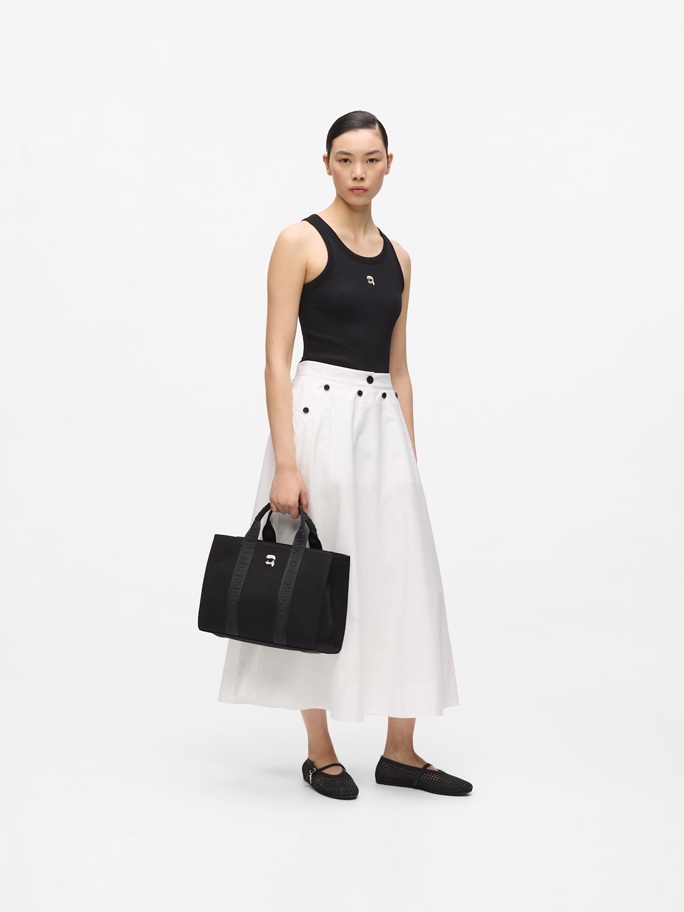 KARL LAGERFELD Shopper: SCHWARZ