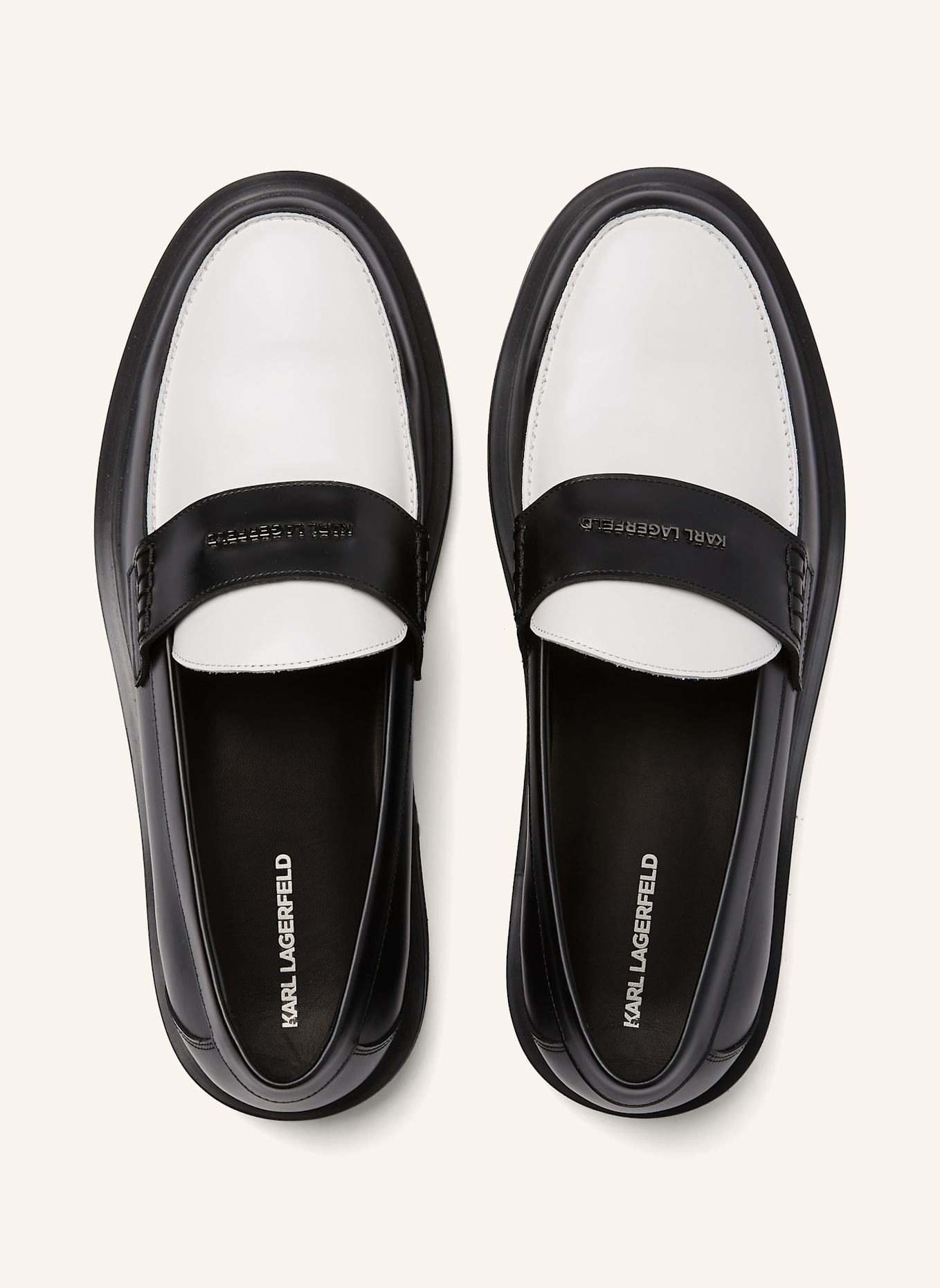 KARL LAGERFELD Loafer: SCHWARZ