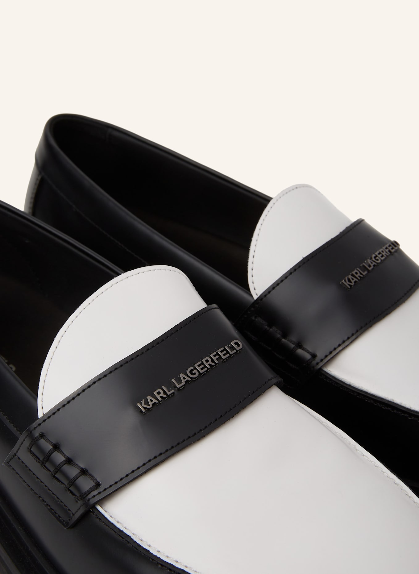 KARL LAGERFELD Loafer: SCHWARZ