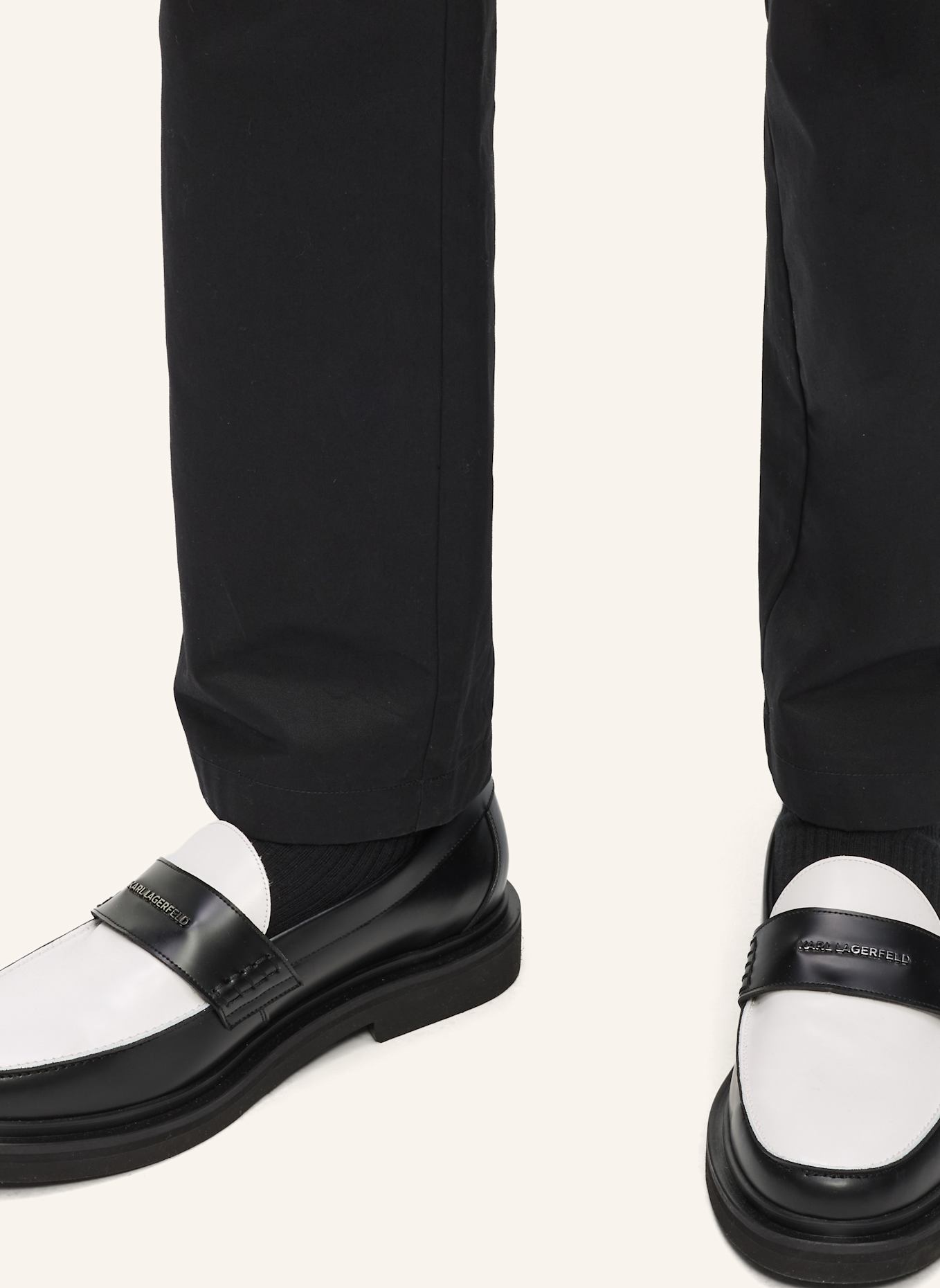 KARL LAGERFELD Loafer: SCHWARZ