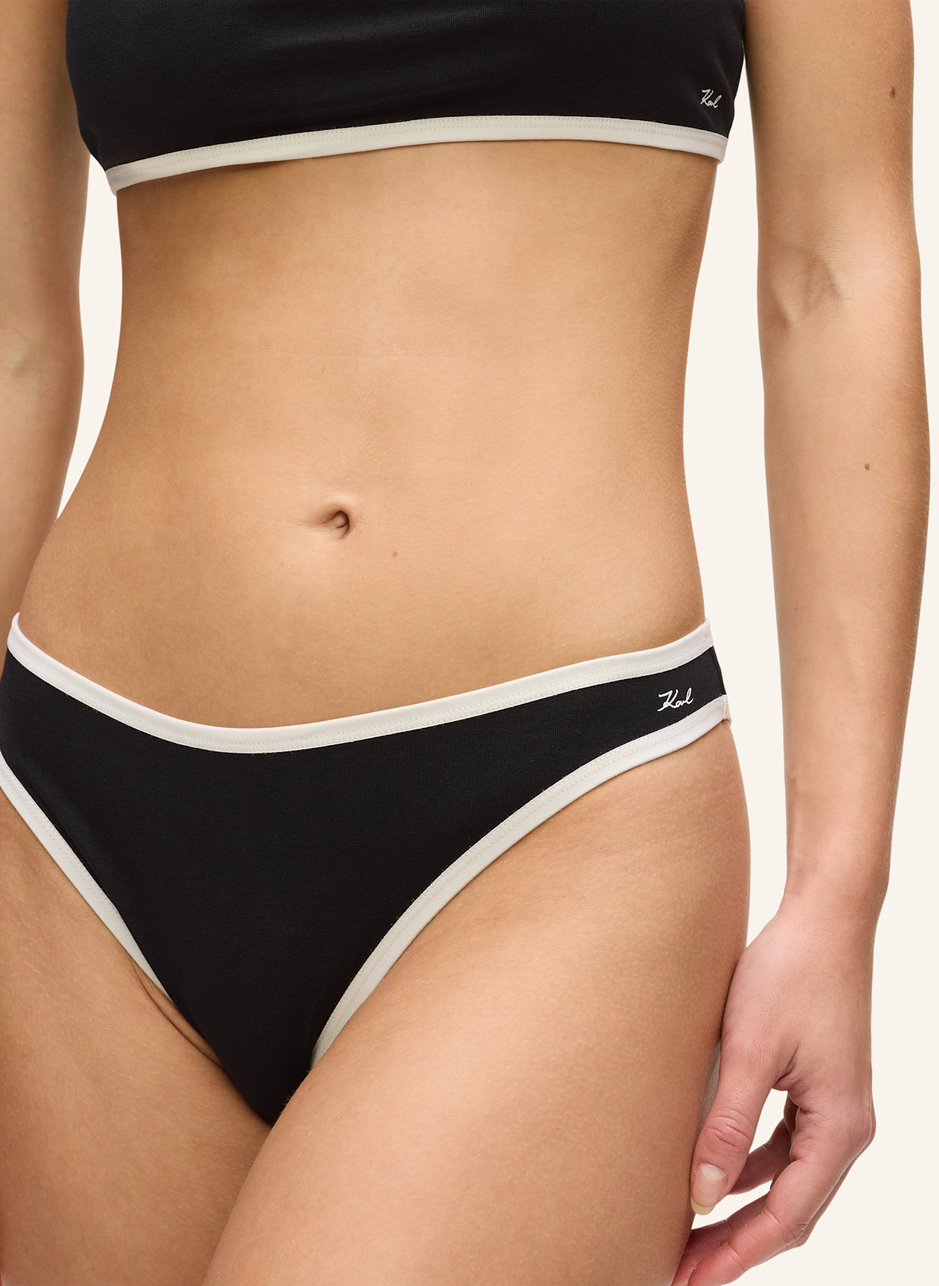 KARL LAGERFELD Unterwäsche Hose: SCHWARZ