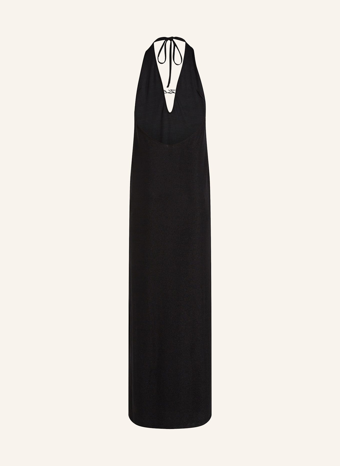KARL LAGERFELD Strandkleid: SCHWARZ