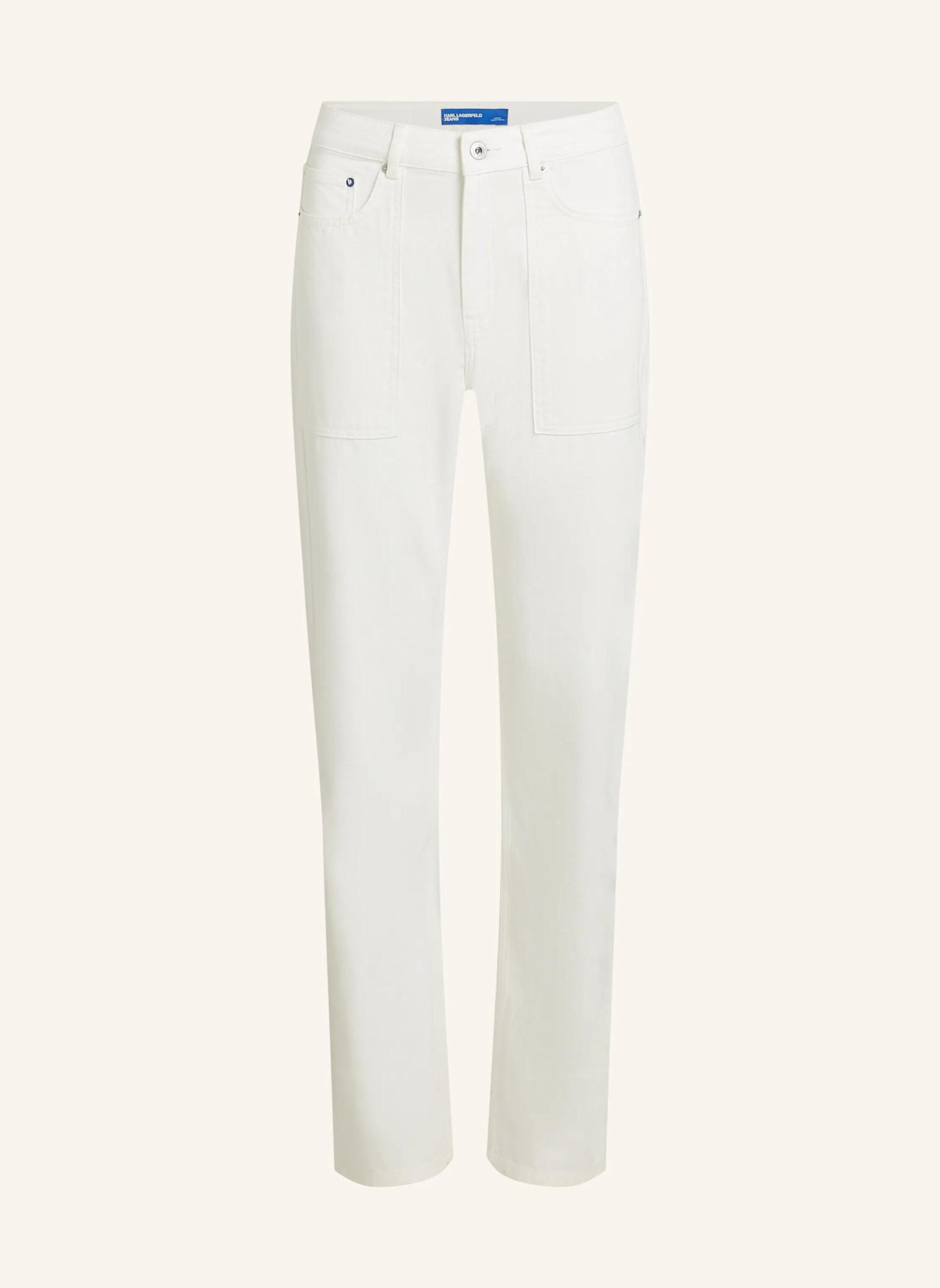 KARL LAGERFELD JEANS Jeans: WEISS