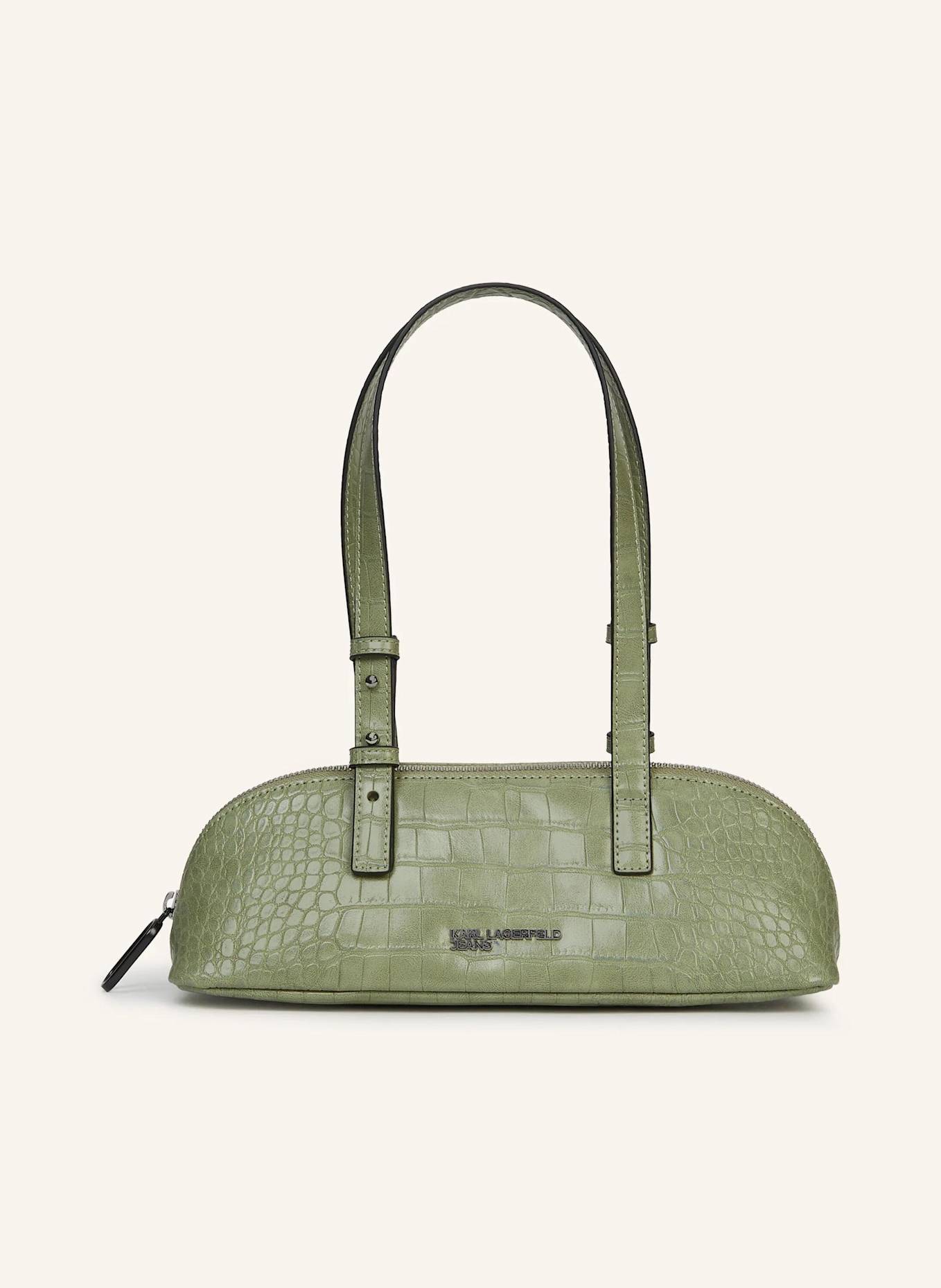 KARL LAGERFELD JEANS Schultertasche: HELLGRÜN