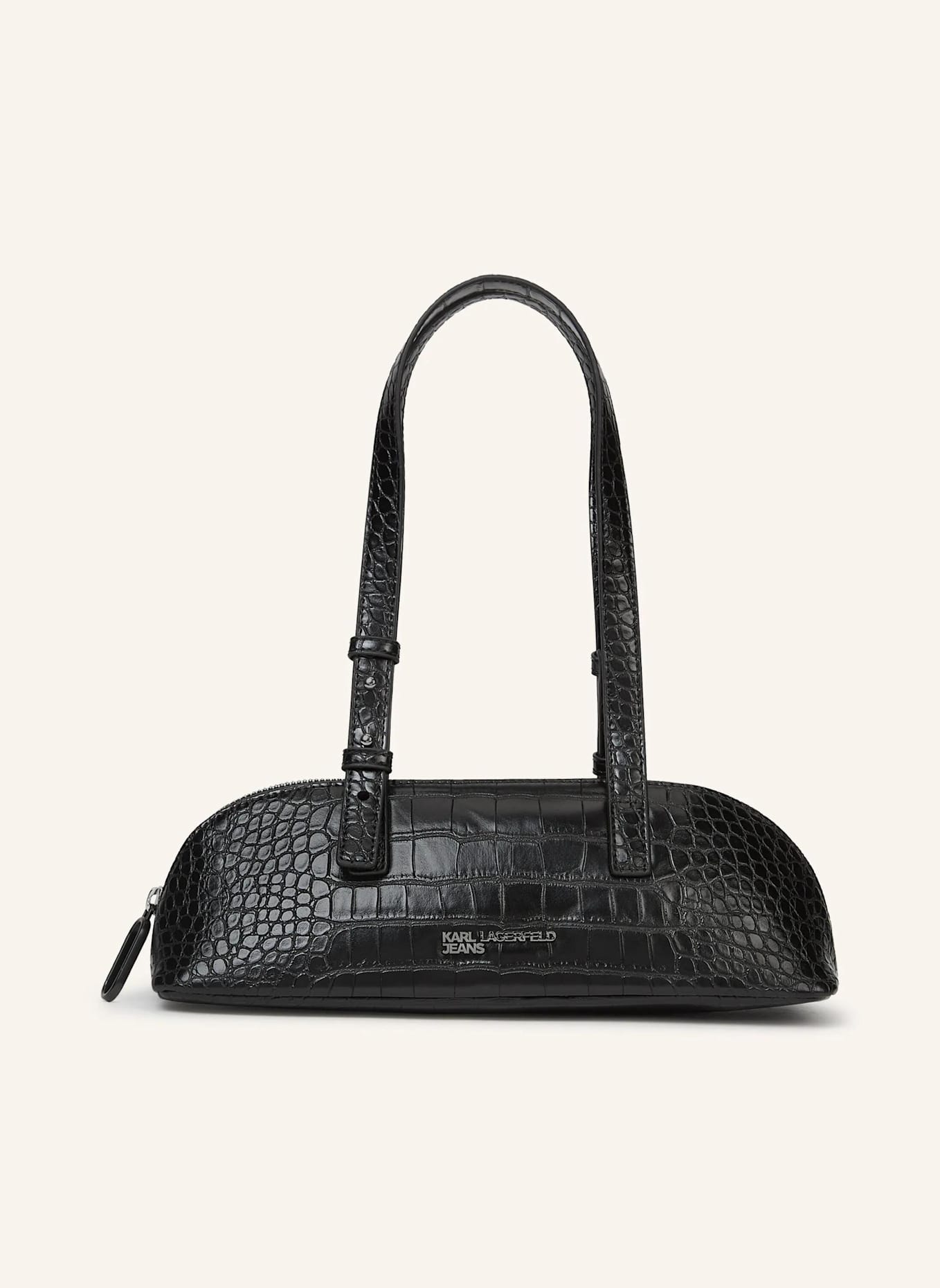 KARL LAGERFELD JEANS Schultertasche: SCHWARZ