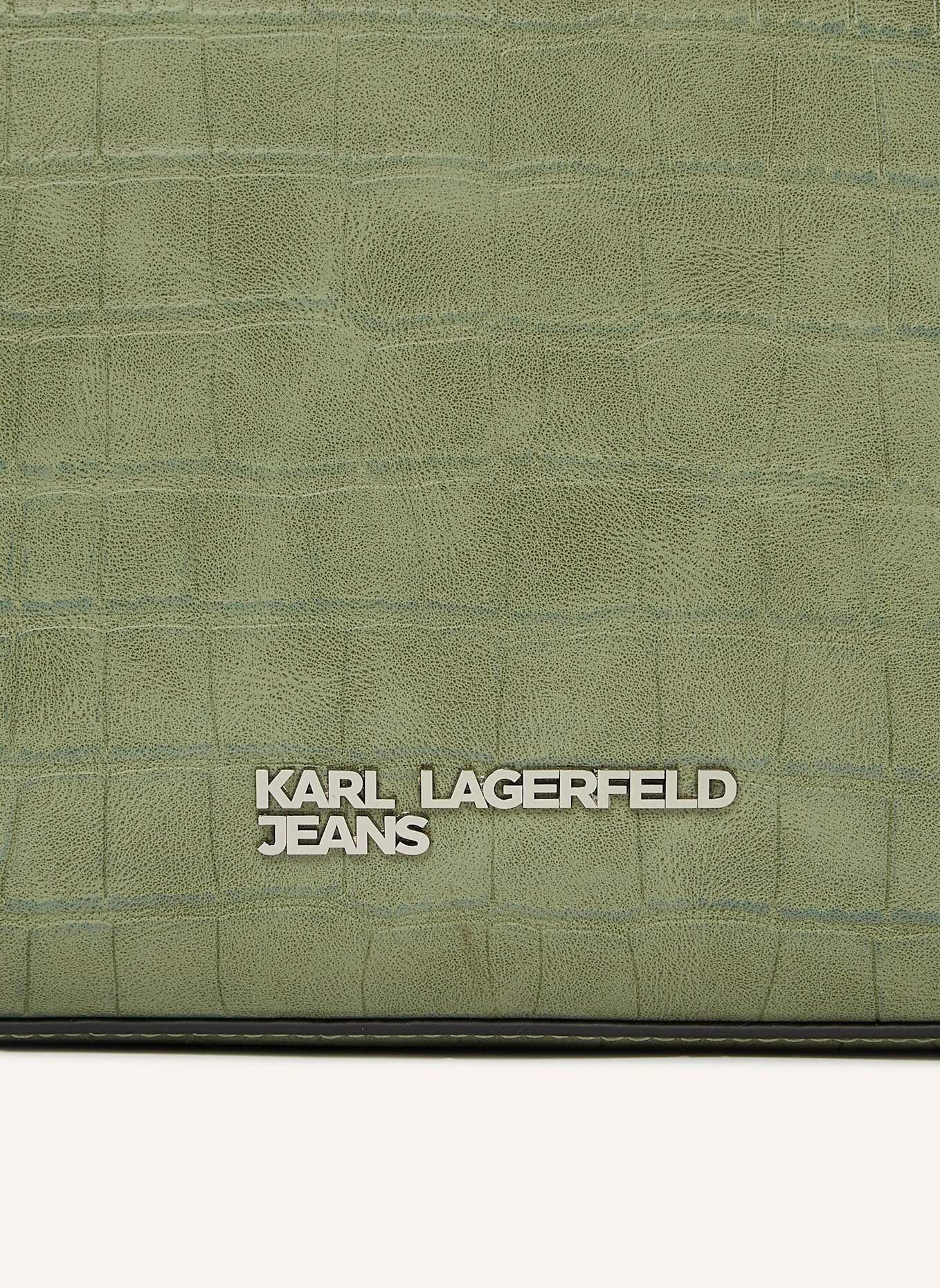 KARL LAGERFELD JEANS Handtasche: HELLGRÜN
