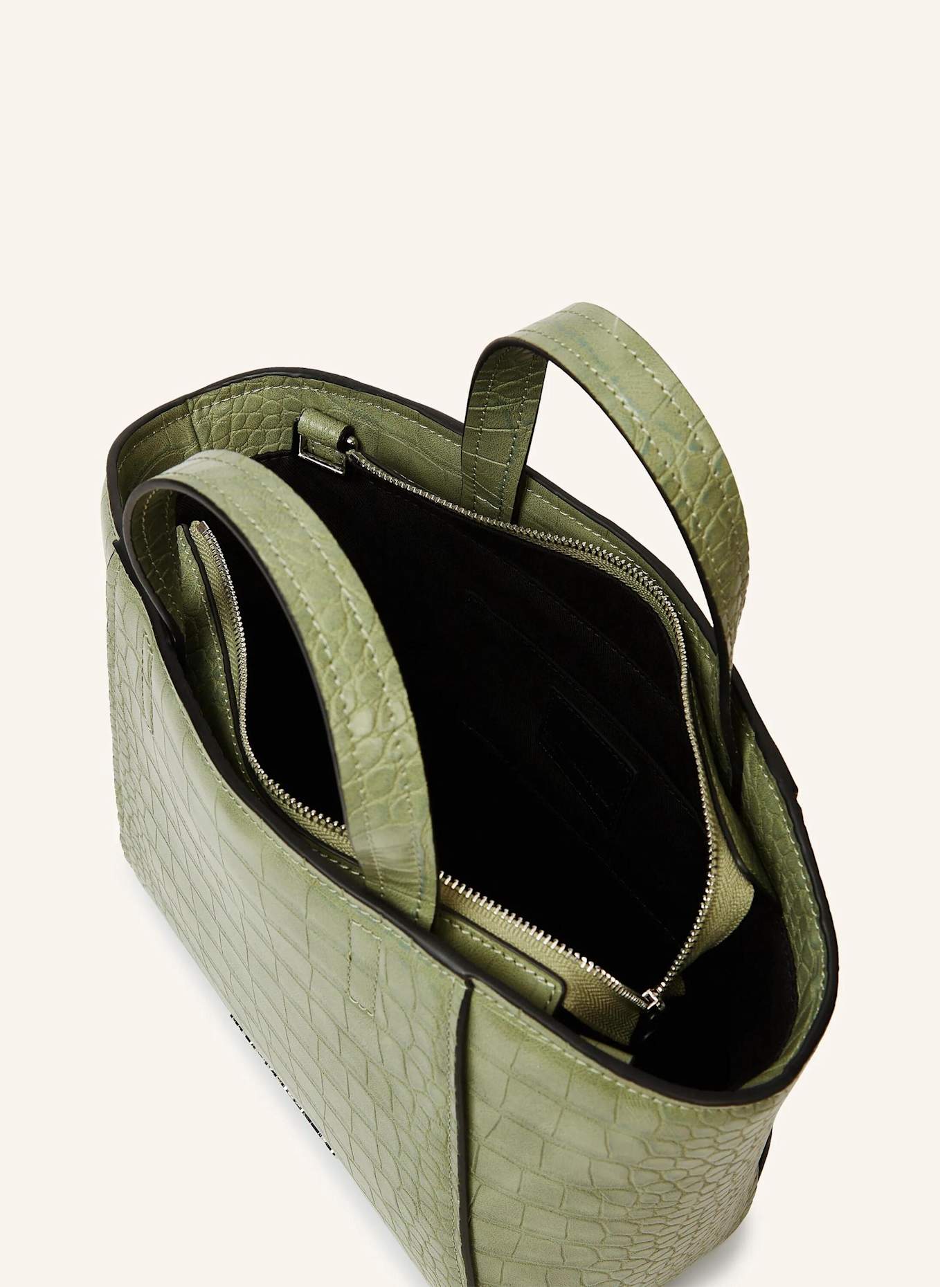 KARL LAGERFELD JEANS Handtasche: HELLGRÜN