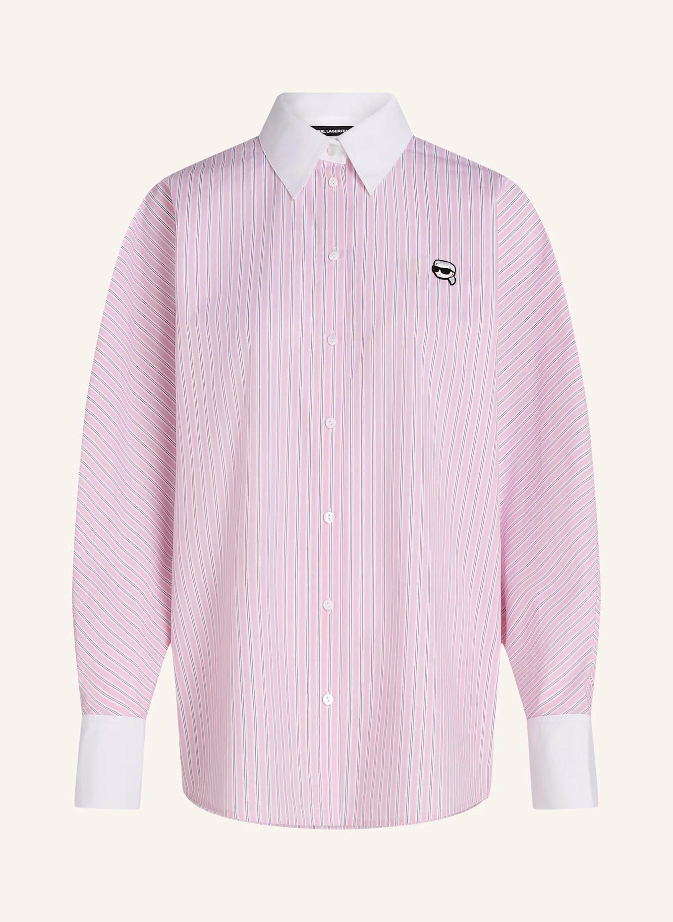 KARL LAGERFELD Bluse: PINK
