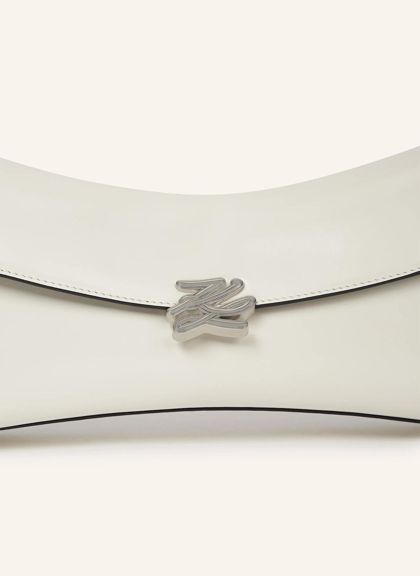 KARL LAGERFELD Schultertasche: WEISS