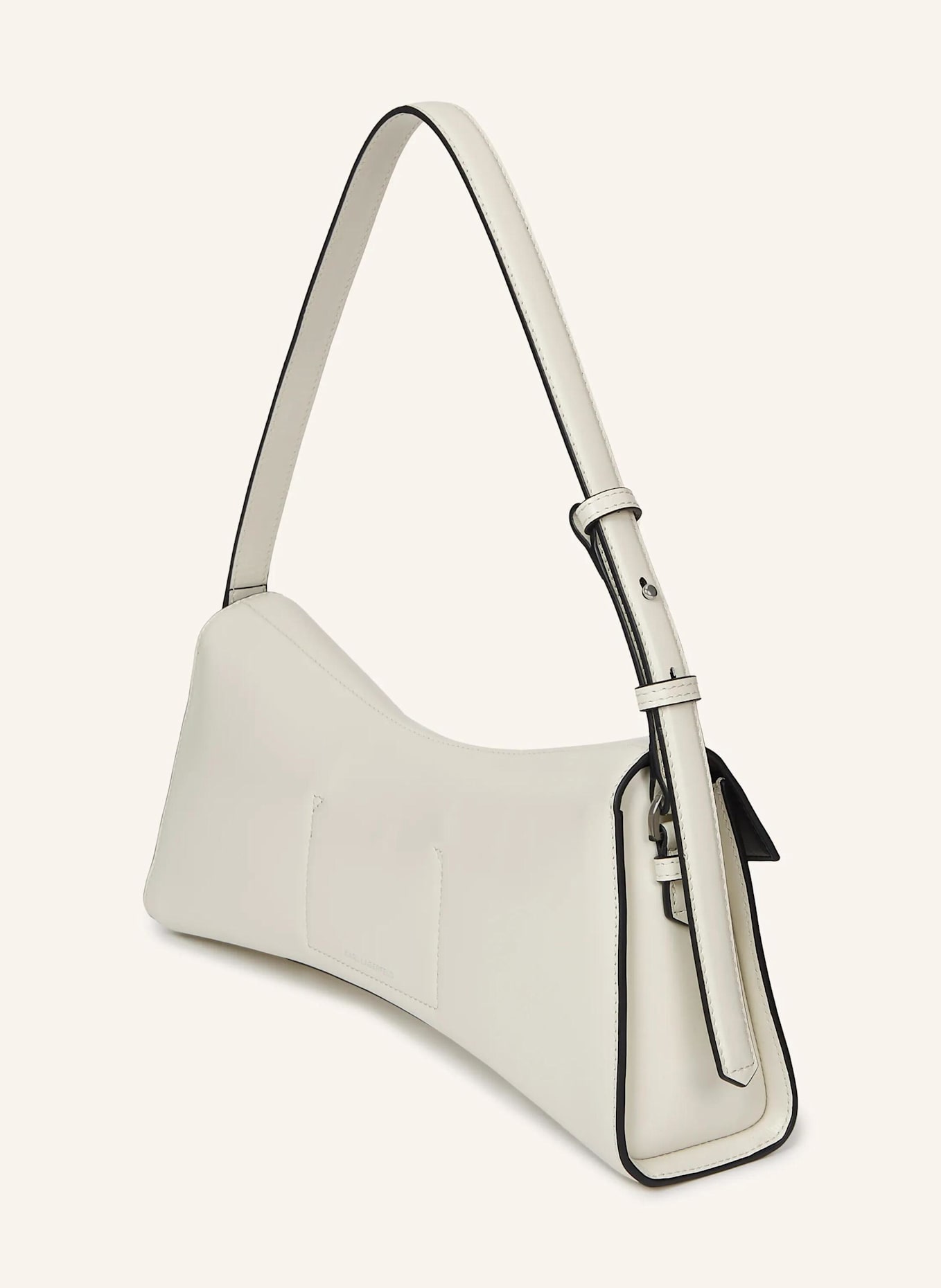KARL LAGERFELD Schultertasche: WEISS
