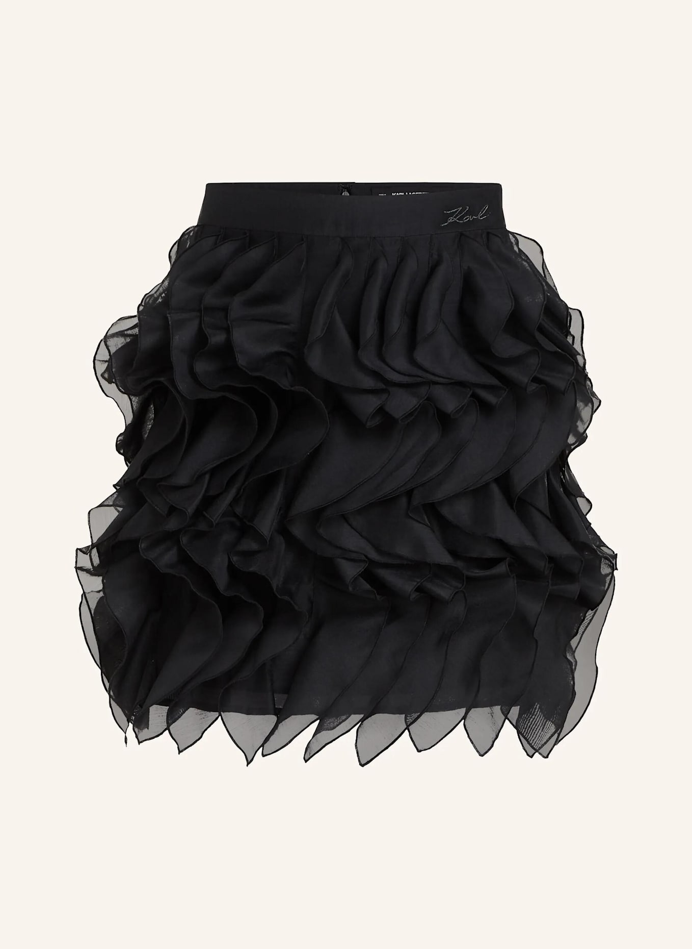 KARL LAGERFELD Rock: SCHWARZ