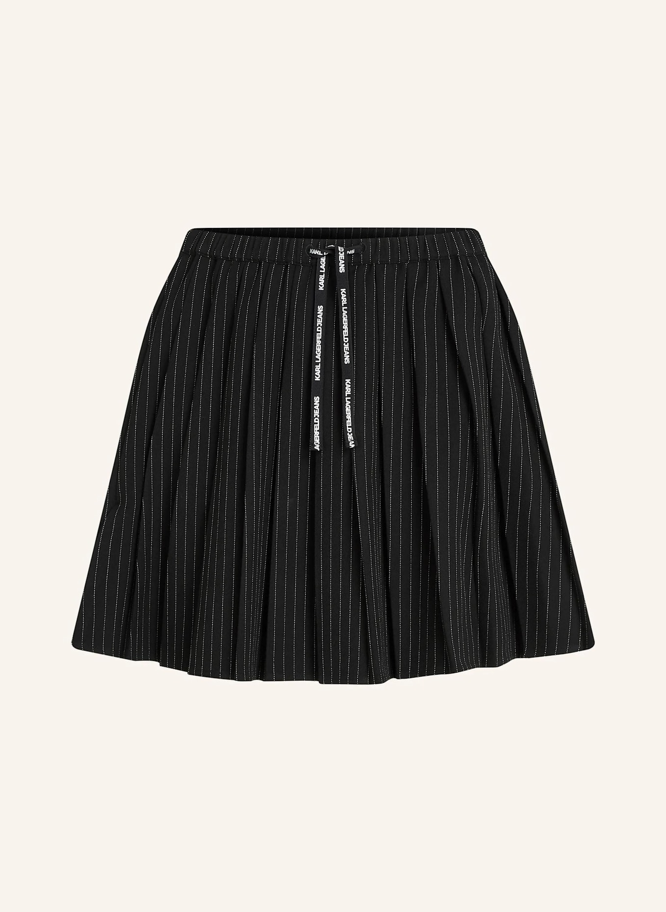 KARL LAGERFELD JEANS Rock: SCHWARZ