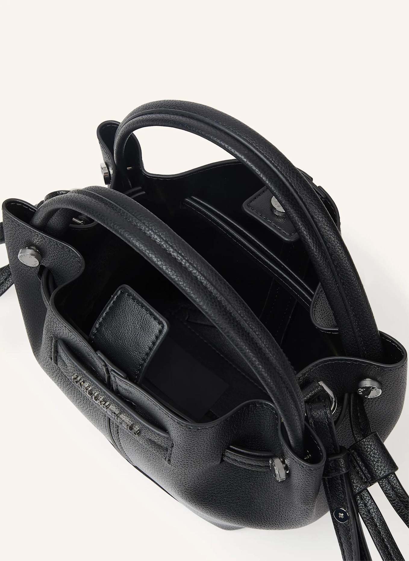 KARL LAGERFELD Beuteltasche: SCHWARZ