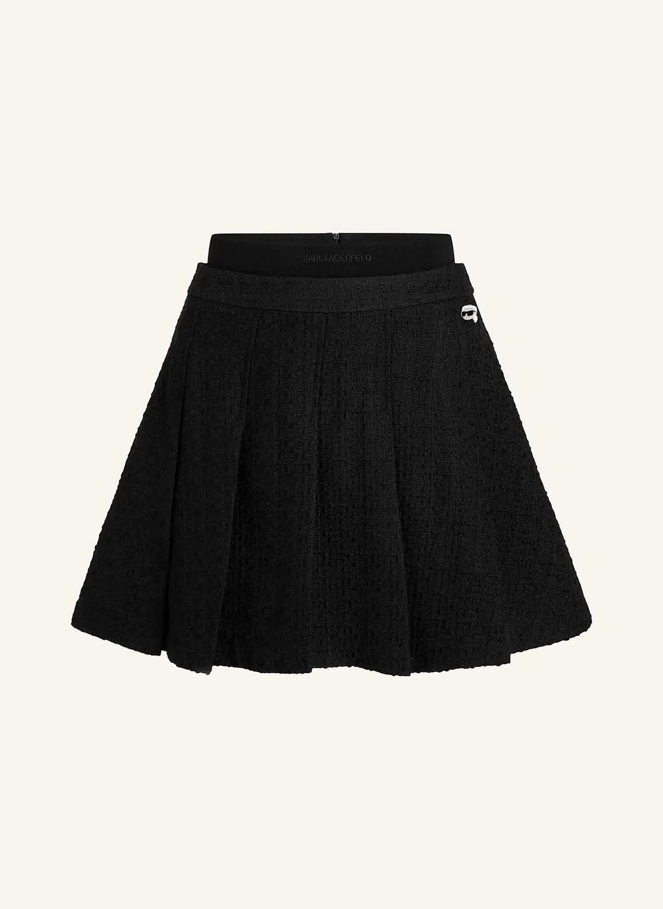 KARL LAGERFELD Rock: SCHWARZ