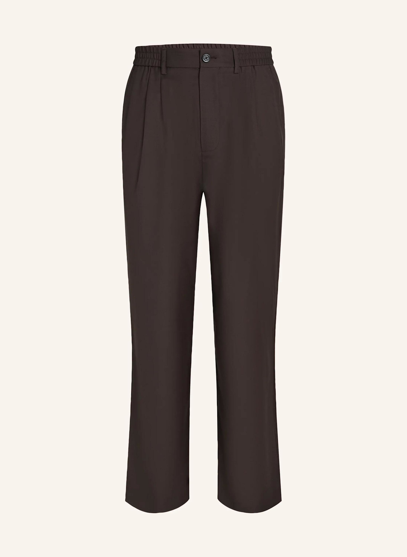 KARL LAGERFELD Hose: DUNKELBRAUN