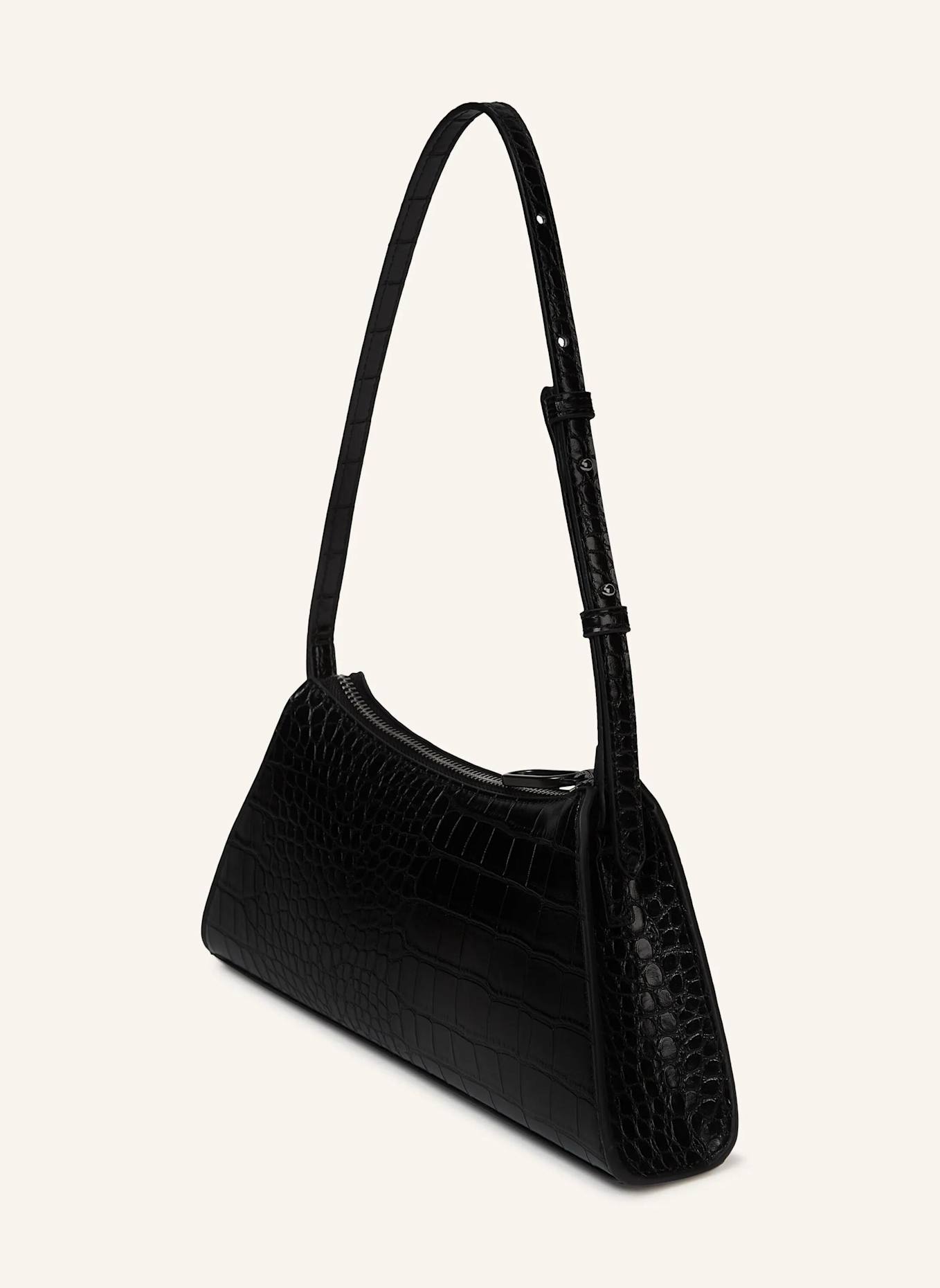 KARL LAGERFELD JEANS Schultertasche: SCHWARZ