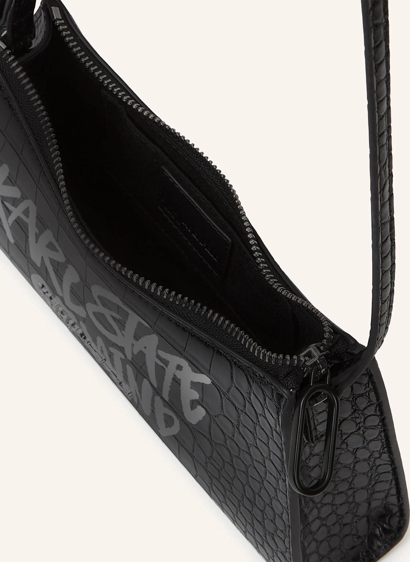 KARL LAGERFELD JEANS Schultertasche: SCHWARZ