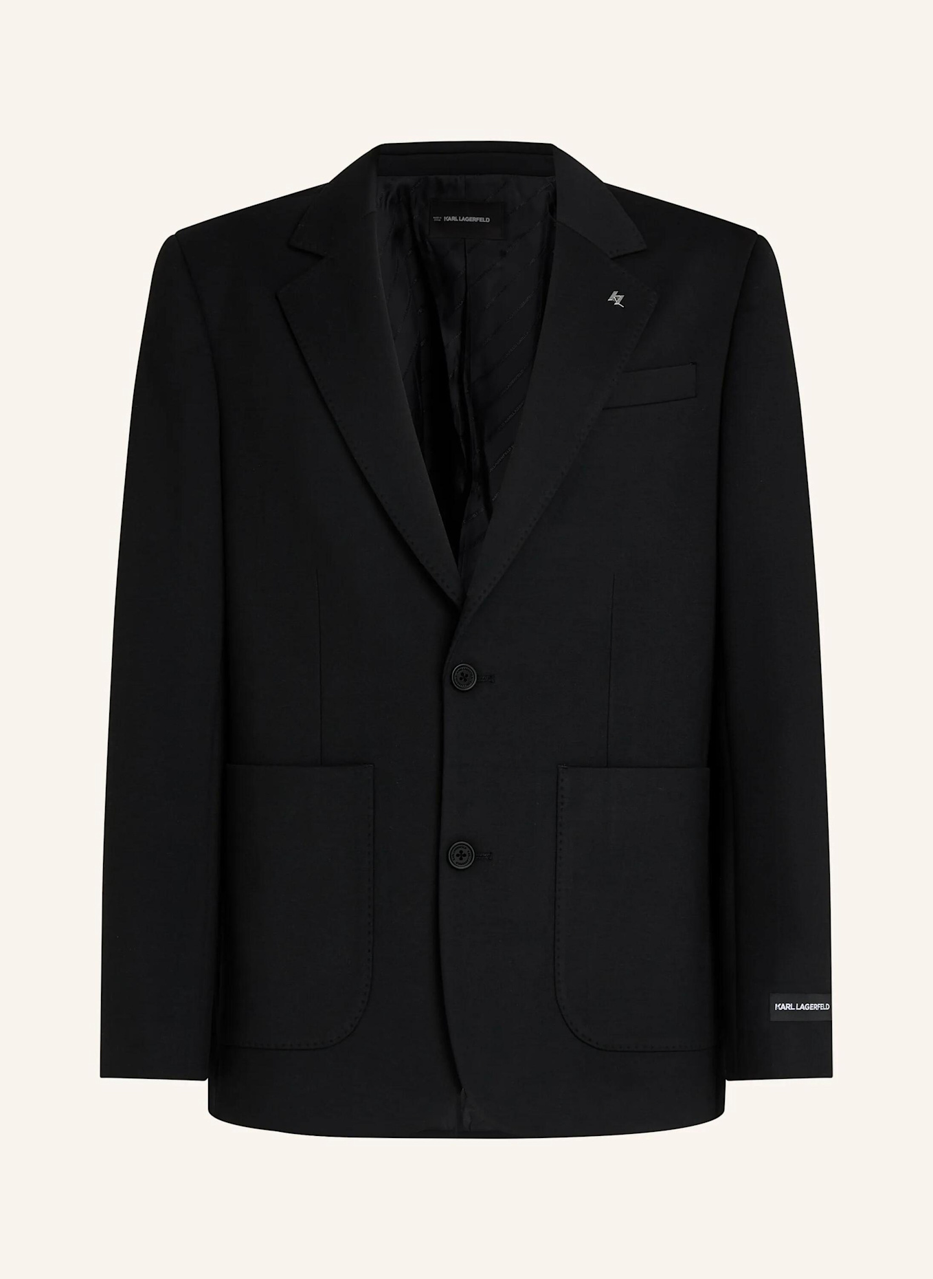 KARL LAGERFELD Blazer: SCHWARZ