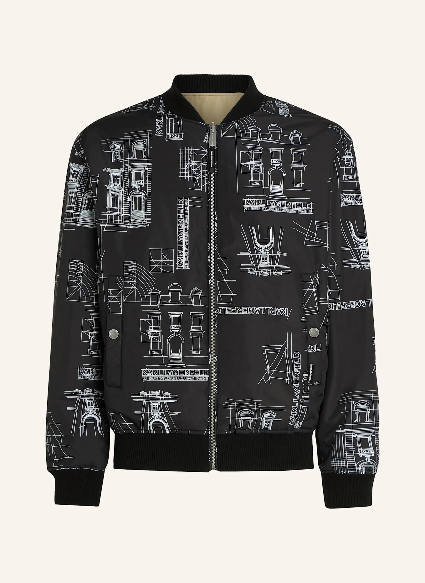 KARL LAGERFELD Jacke: KHAKI