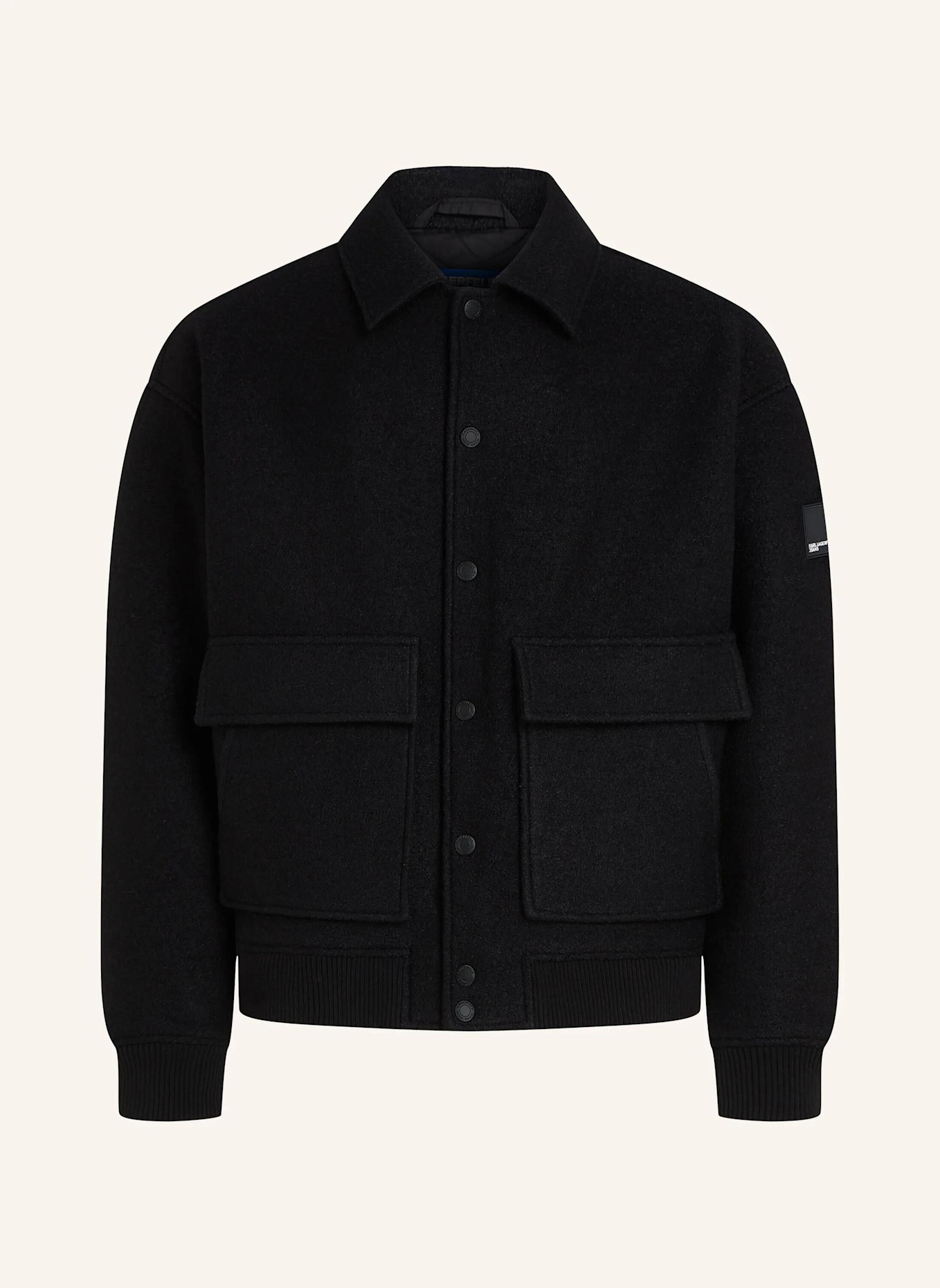 KARL LAGERFELD JEANS Jacke: SCHWARZ