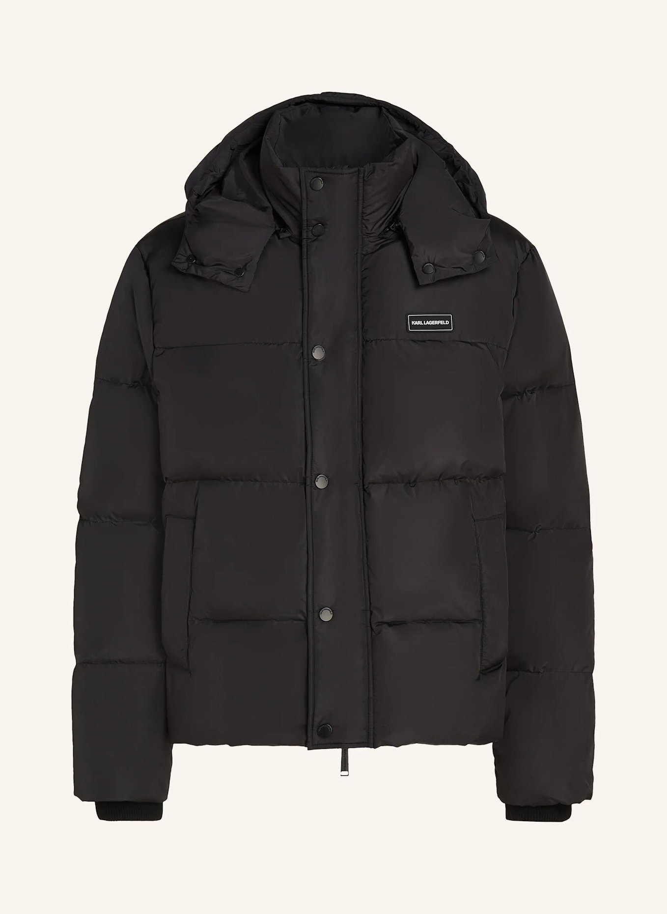 KARL LAGERFELD Jacke: SCHWARZ