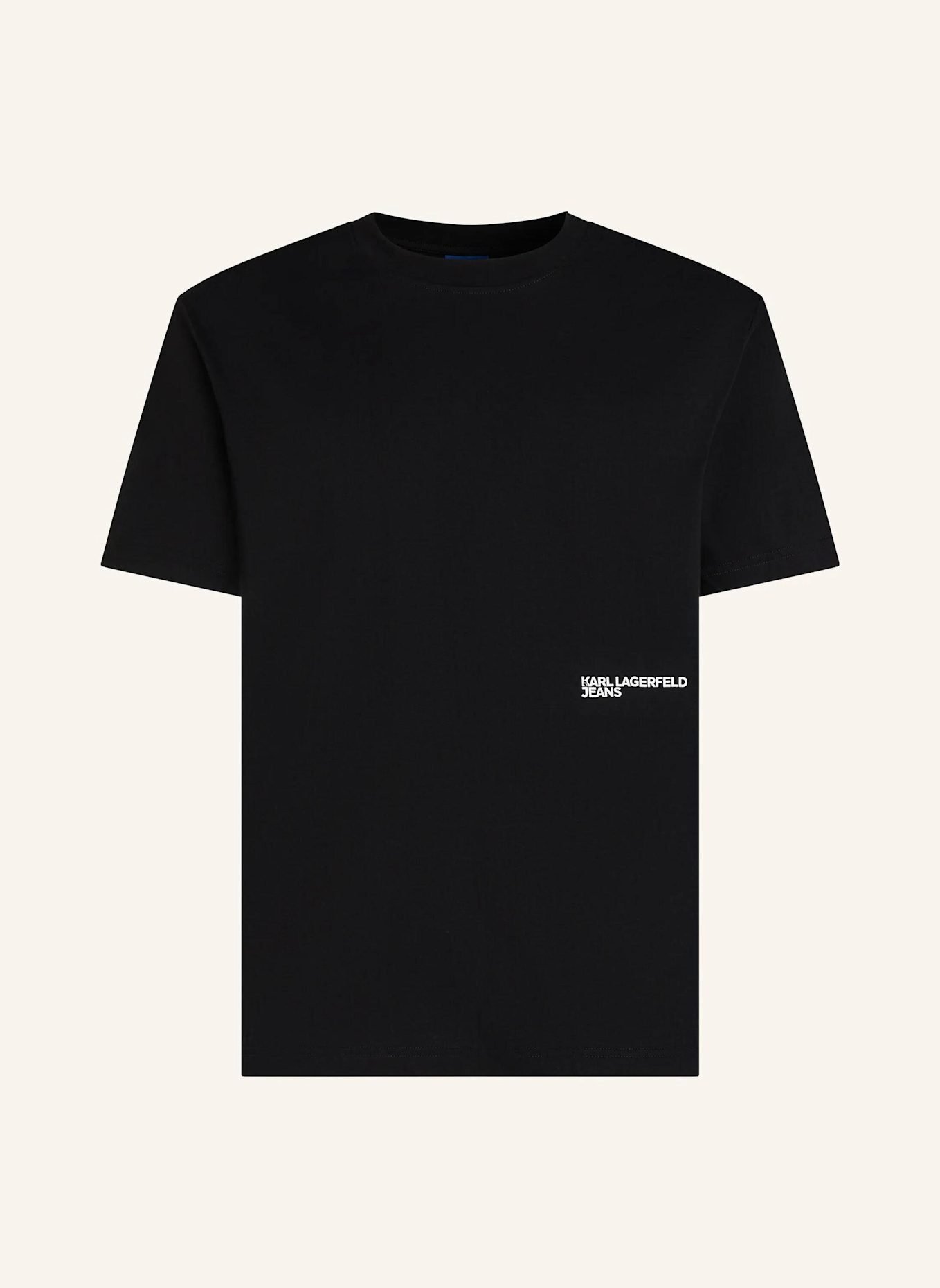 KARL LAGERFELD JEANS T-shirt: SCHWARZ