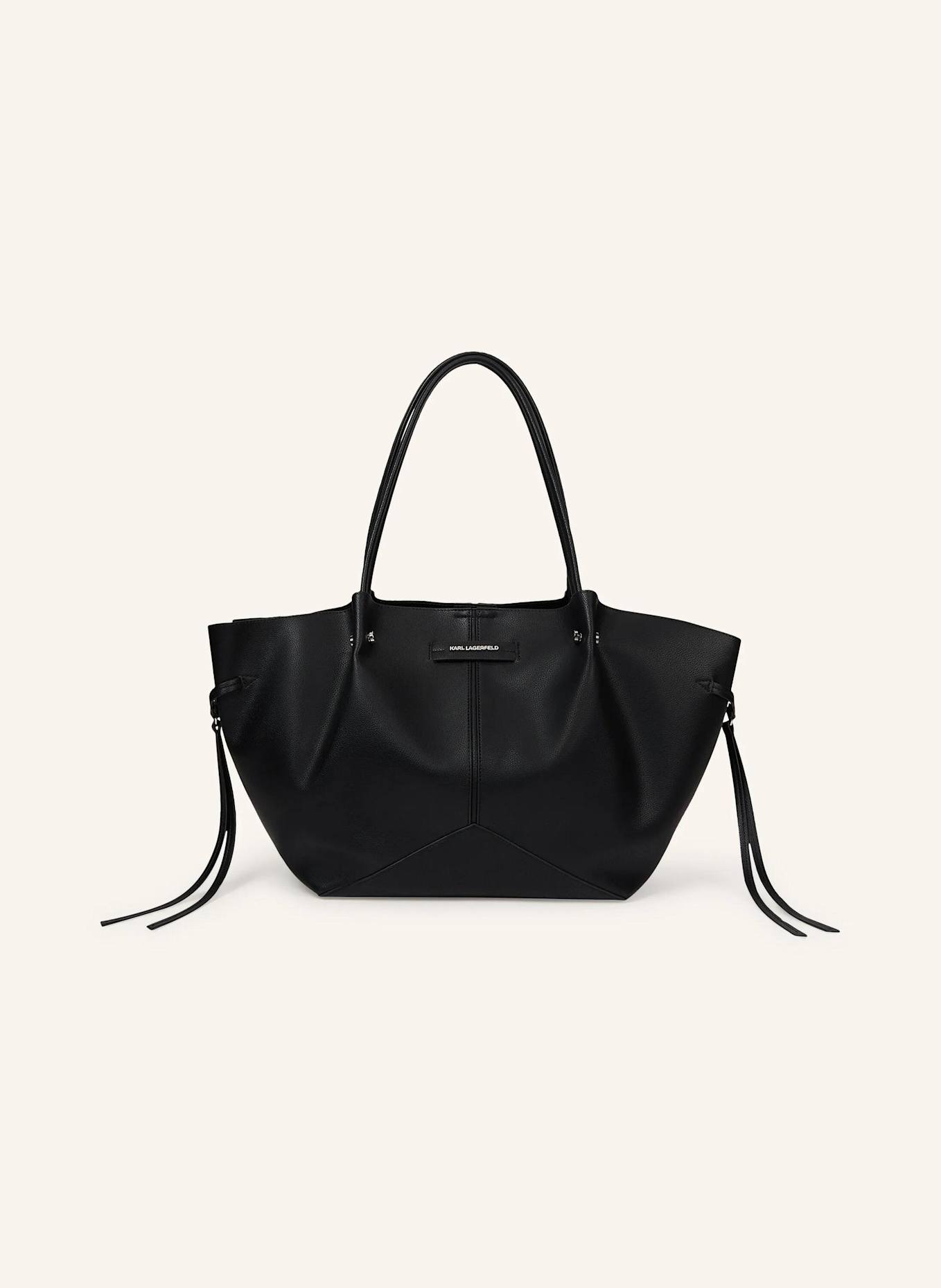 KARL LAGERFELD Handtasche: SCHWARZ