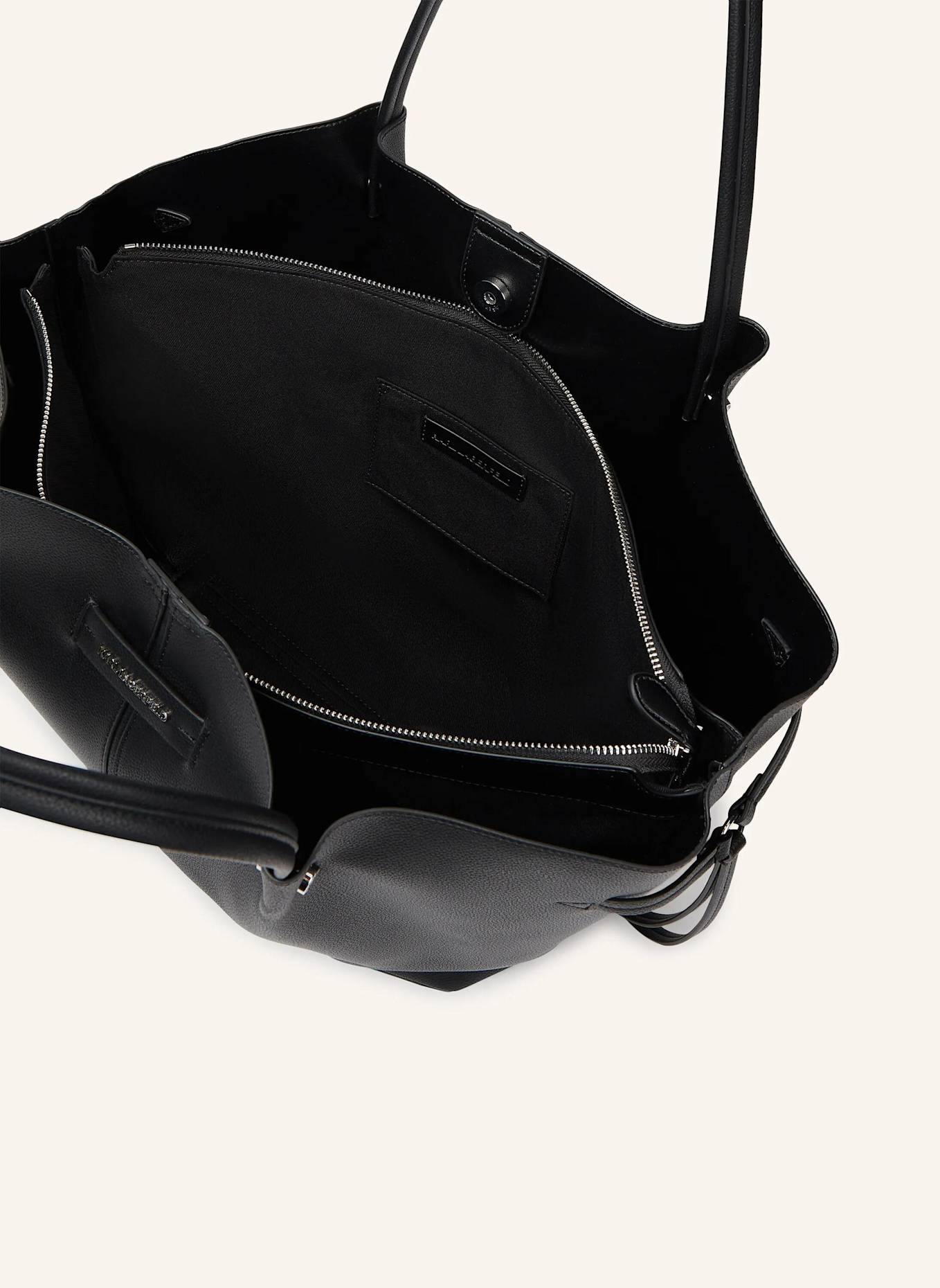 KARL LAGERFELD Handtasche: SCHWARZ