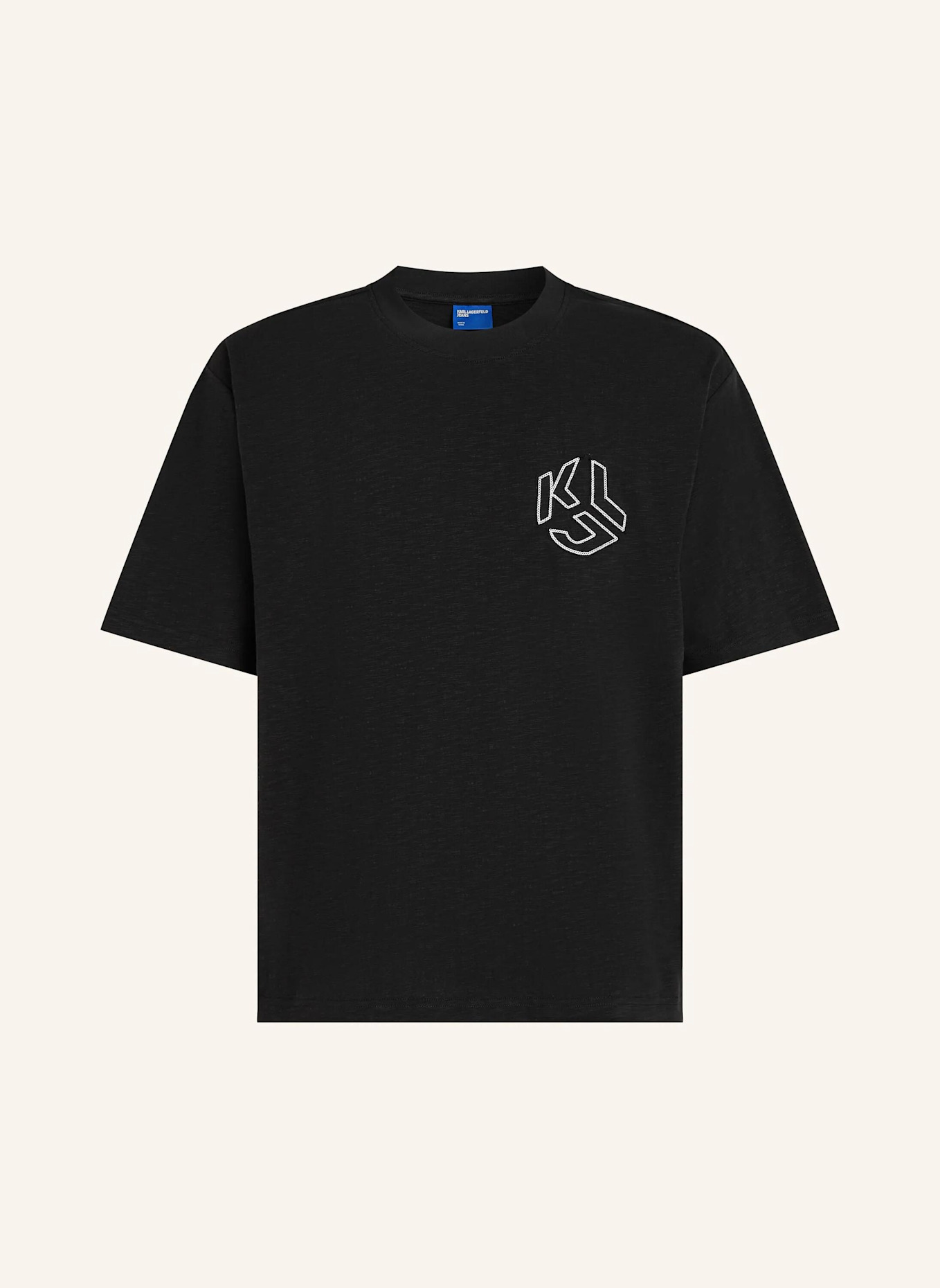 KARL LAGERFELD JEANS T-shirt: SCHWARZ