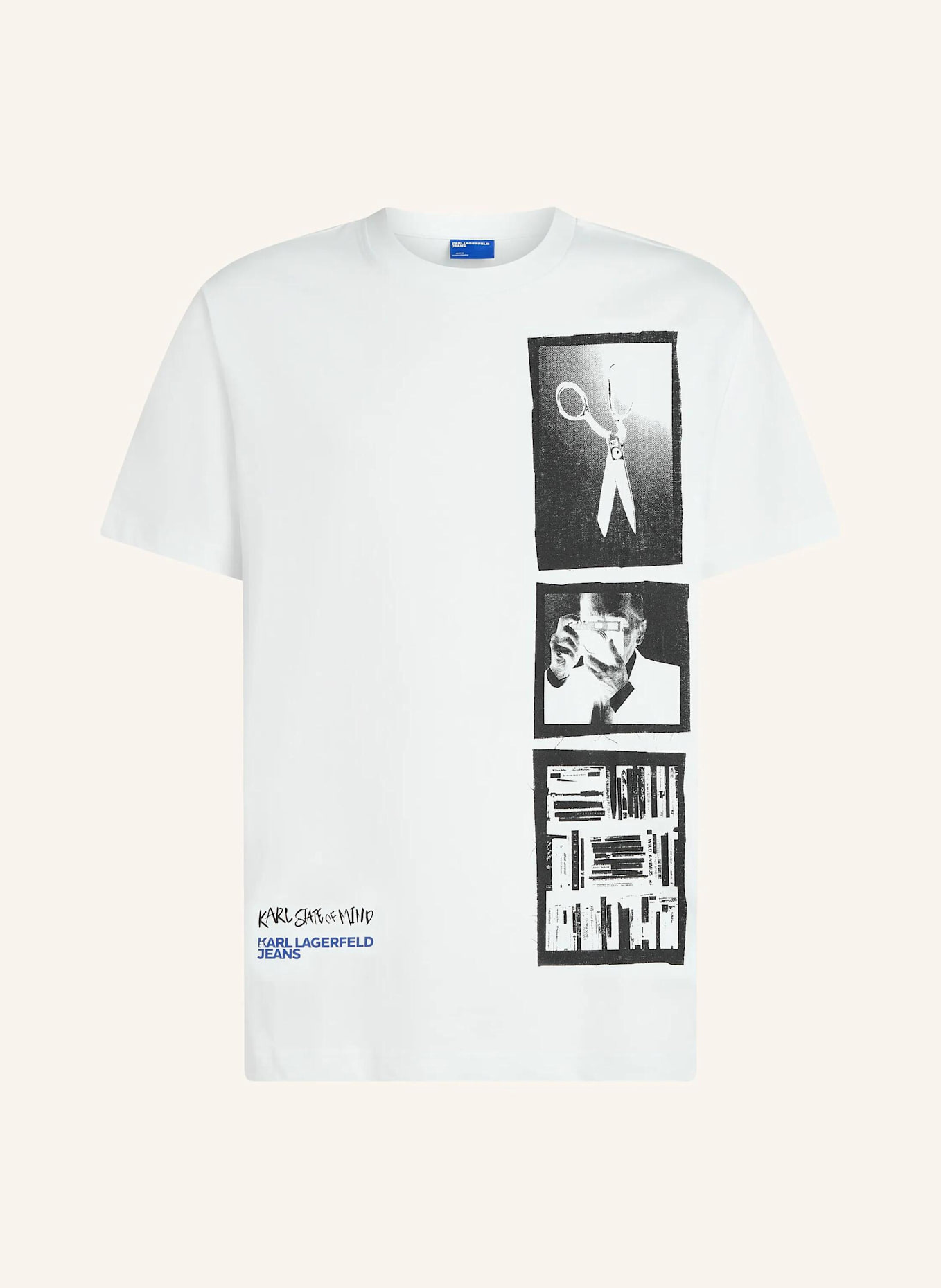 KARL LAGERFELD JEANS T-shirt: WEISS