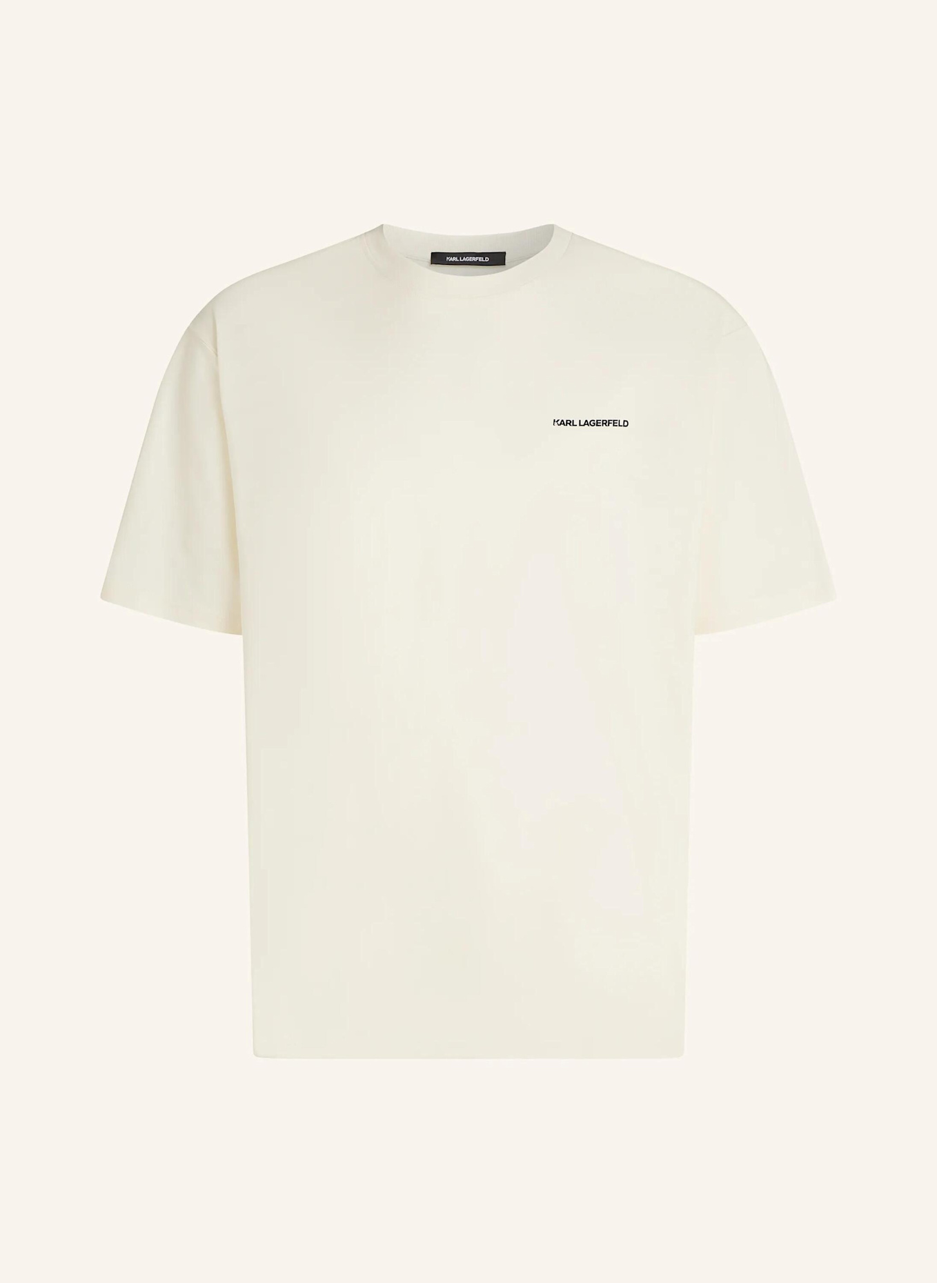 KARL LAGERFELD T-shirt: BEIGE