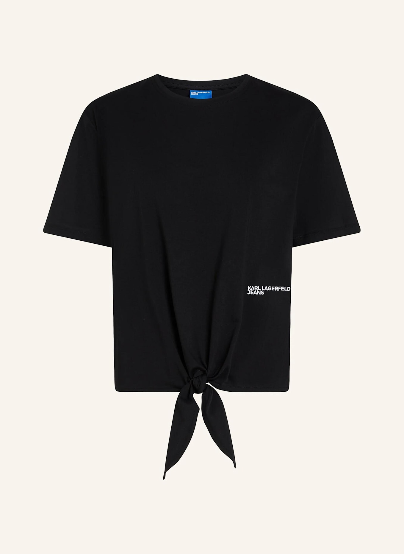 KARL LAGERFELD JEANS T-shirt: SCHWARZ
