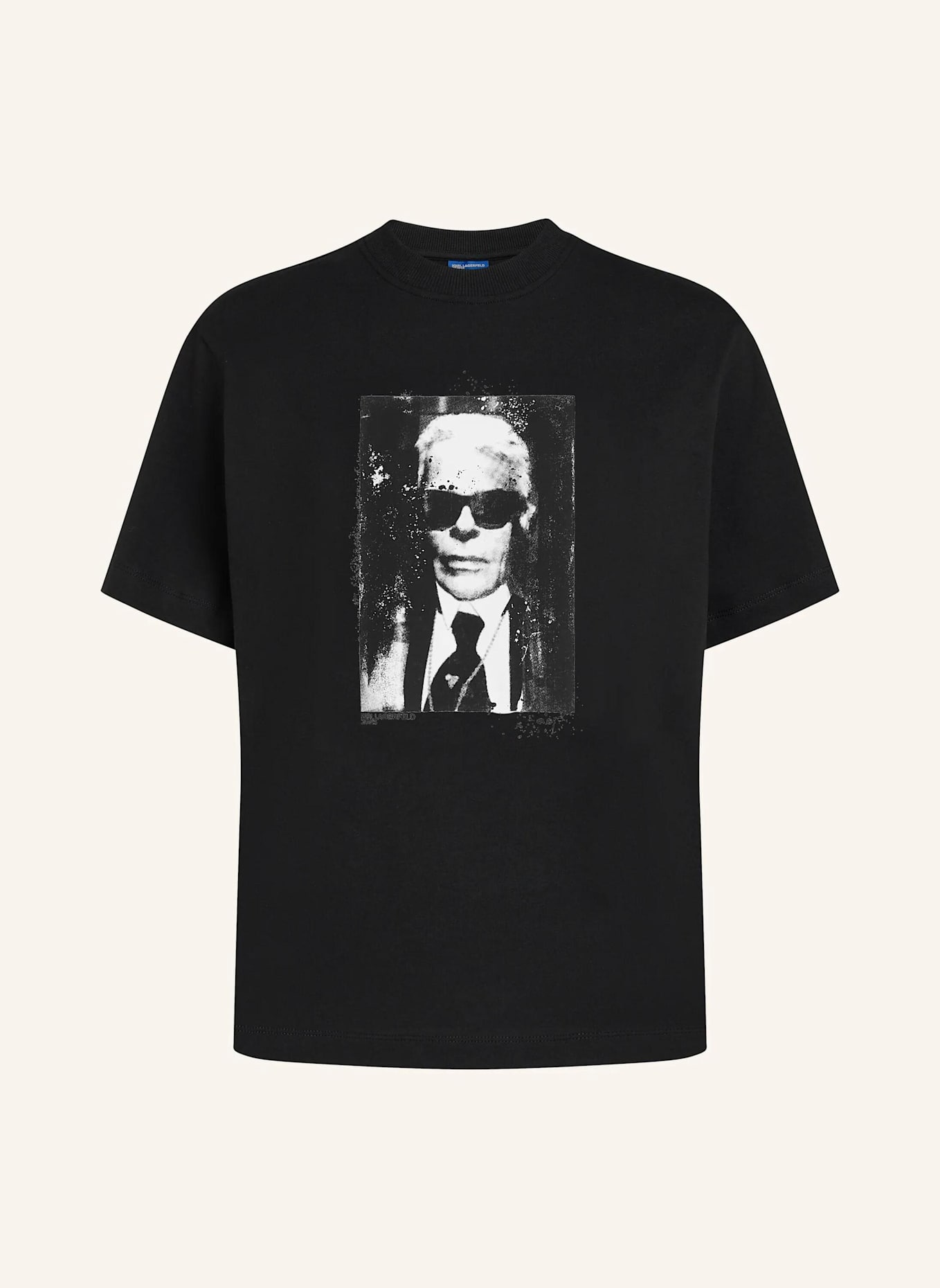 KARL LAGERFELD JEANS T-shirt: SCHWARZ