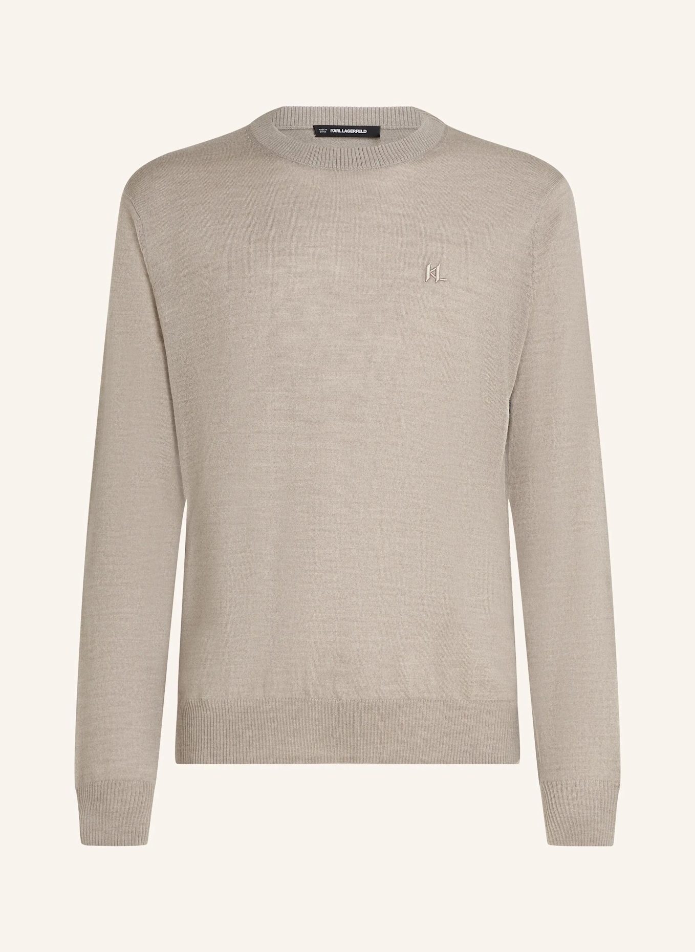 KARL LAGERFELD Sweatshirt: GELB