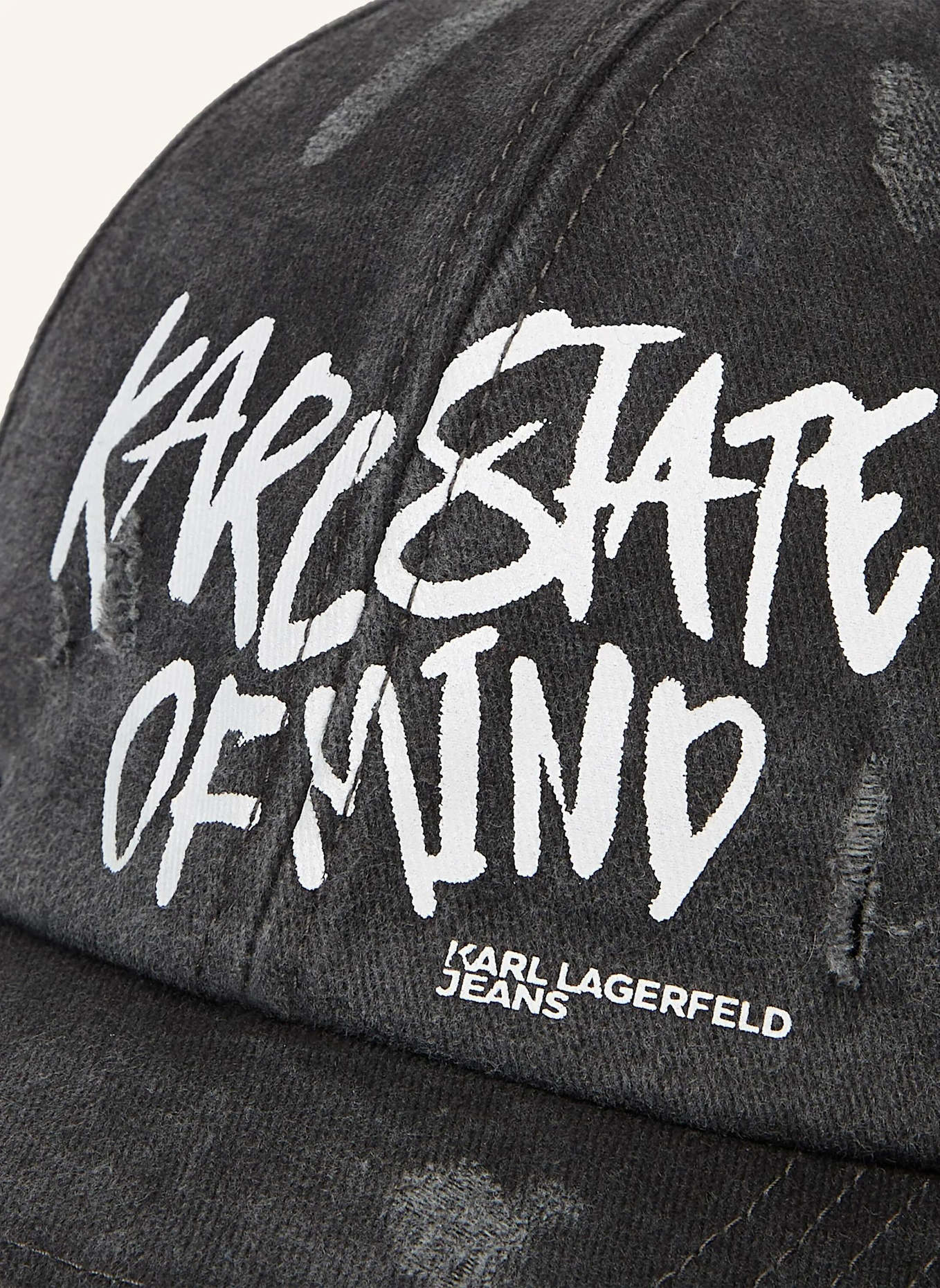 KARL LAGERFELD JEANS Cap: SCHWARZ