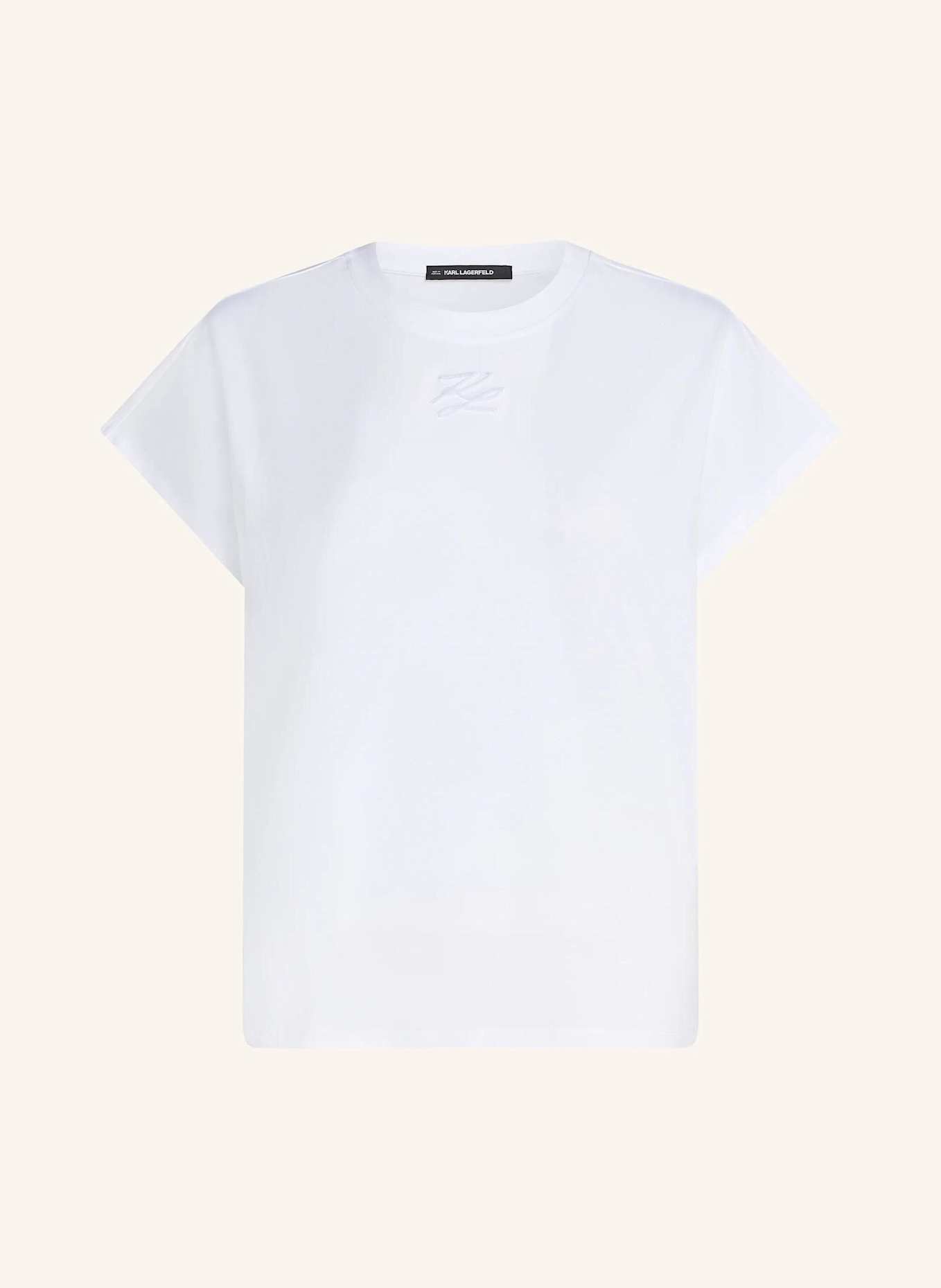 KARL LAGERFELD T-shirt: WEISS