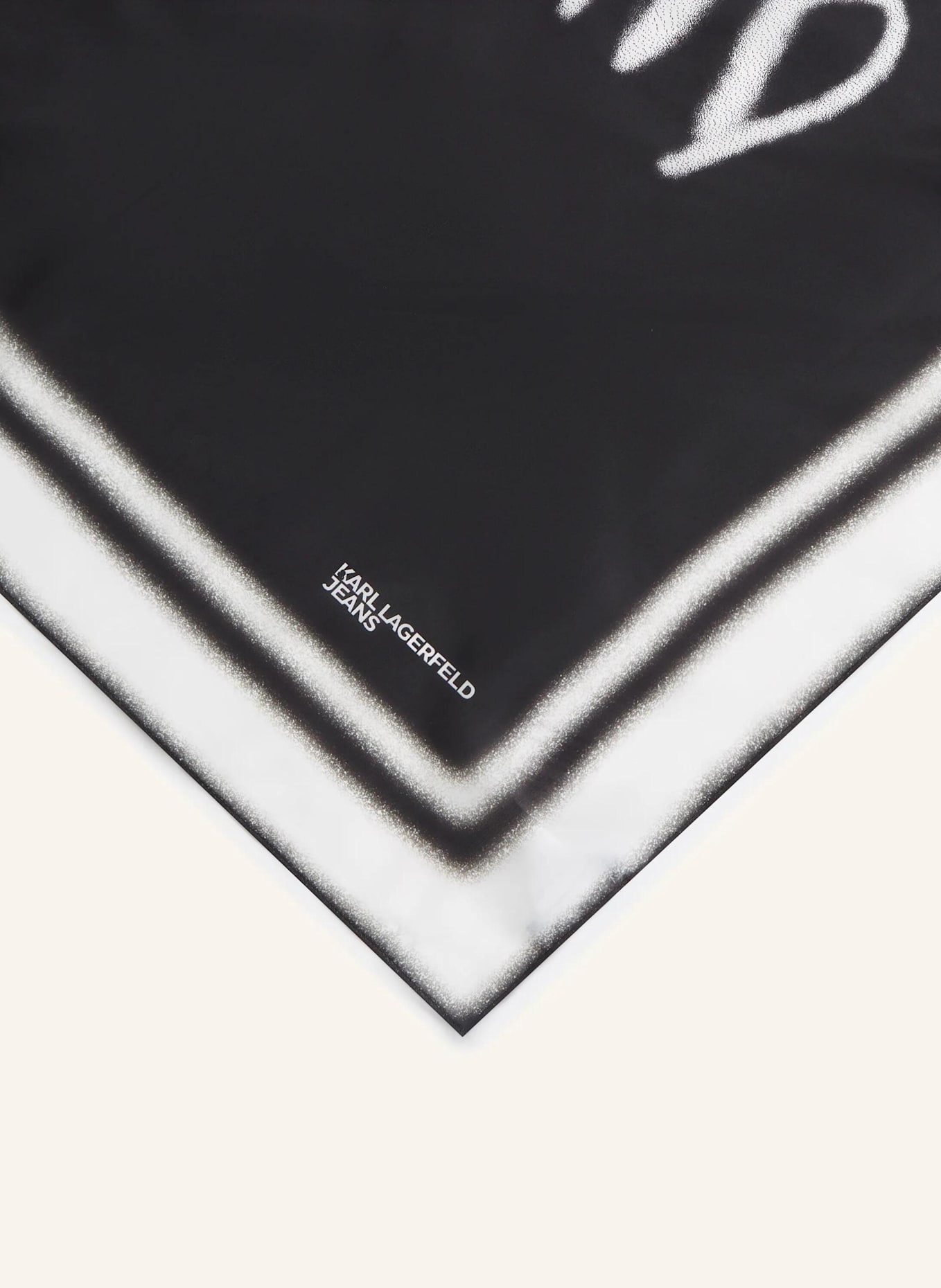 KARL LAGERFELD JEANS Schal: SCHWARZ