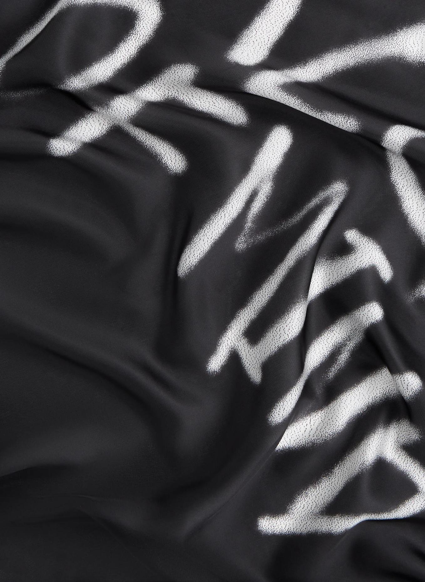 KARL LAGERFELD JEANS Schal: SCHWARZ