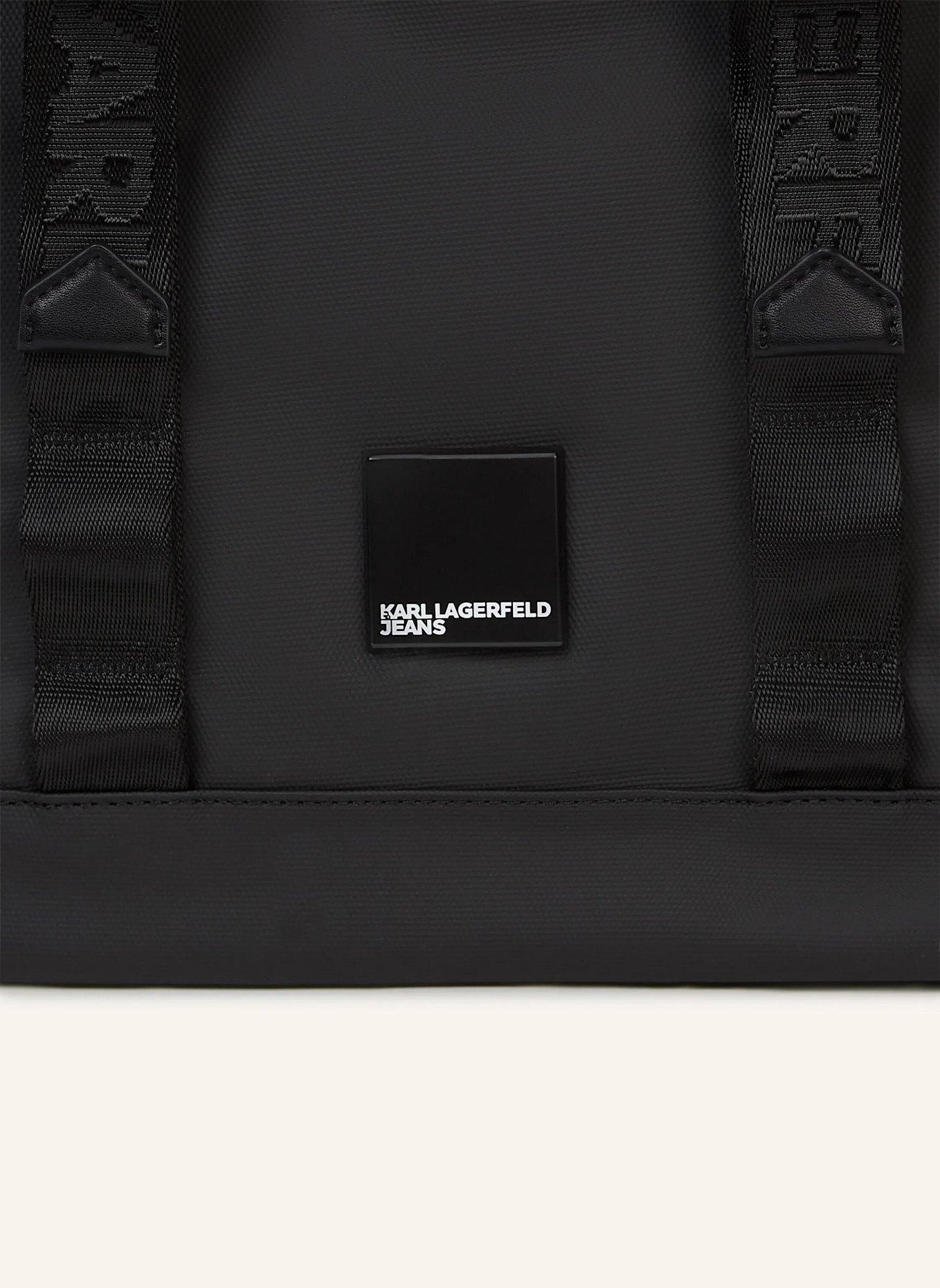 KARL LAGERFELD JEANS Rucksack: SCHWARZ