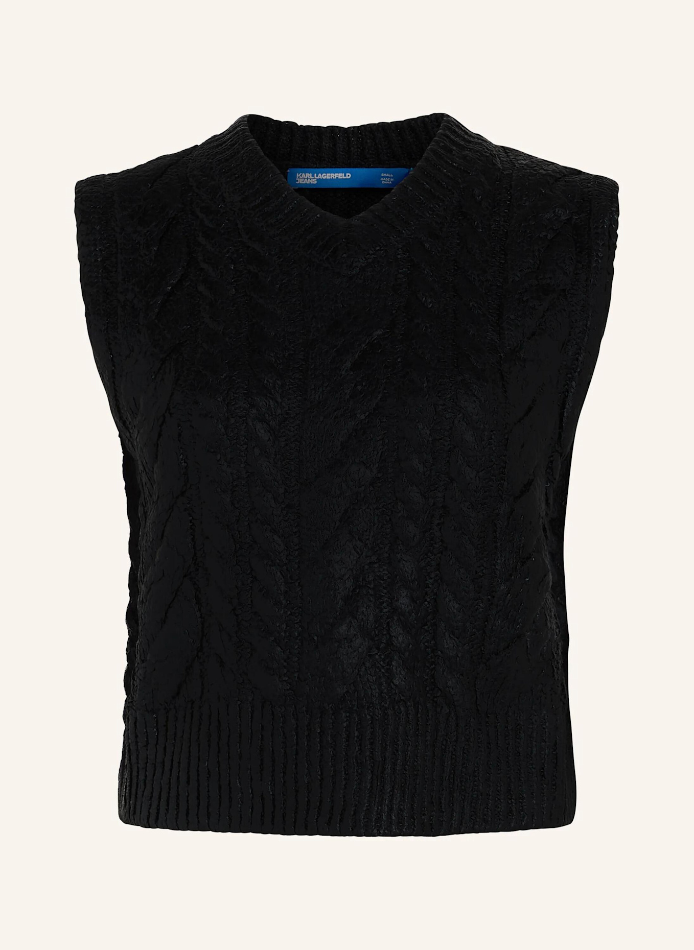 KARL LAGERFELD JEANS Sweatshirt: SCHWARZ