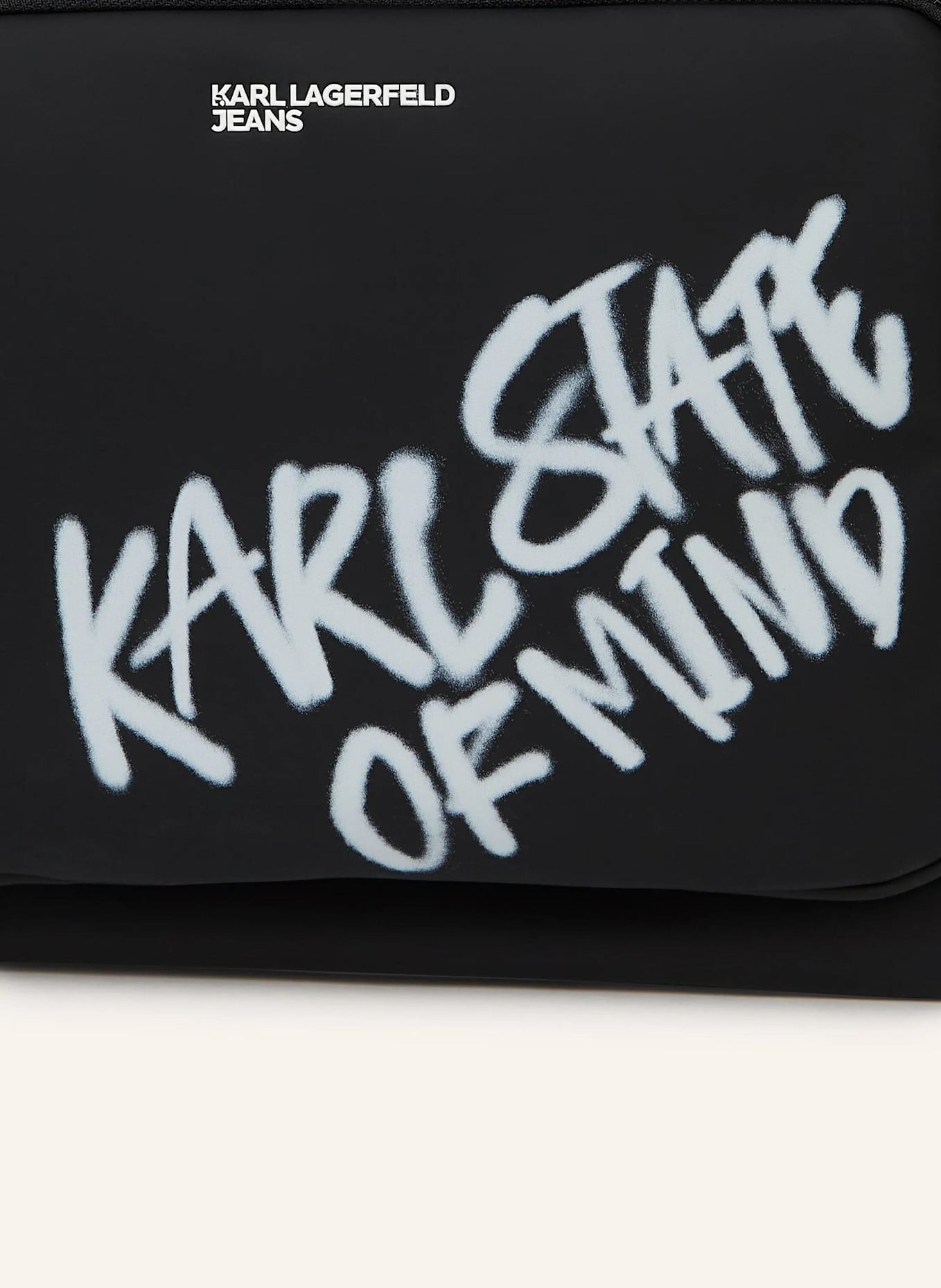 KARL LAGERFELD JEANS Rucksack: SCHWARZ