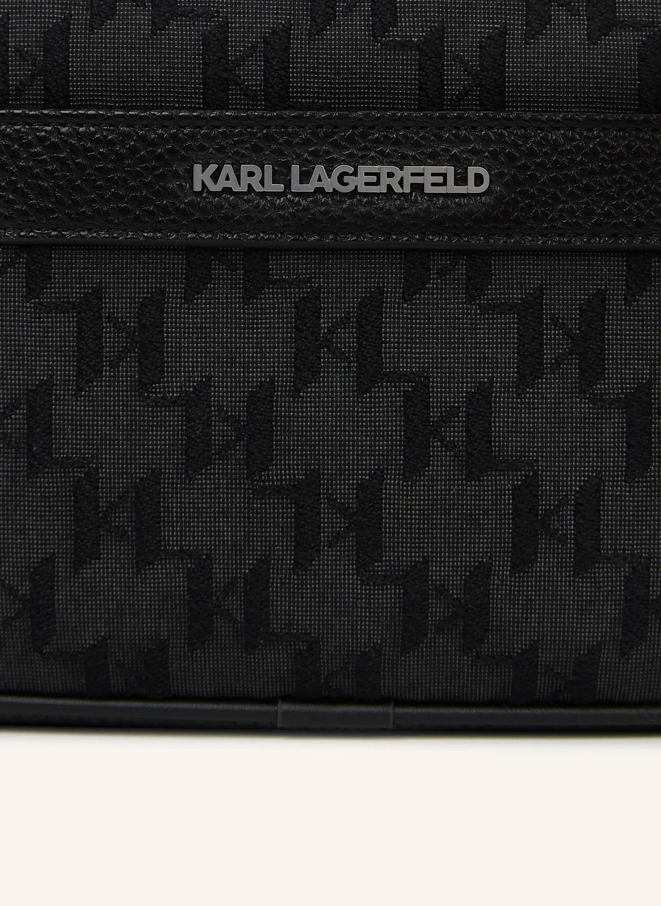KARL LAGERFELD Umhängetasche: SCHWARZ